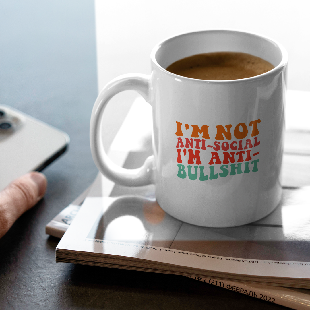 Anti Bullshit! Mug