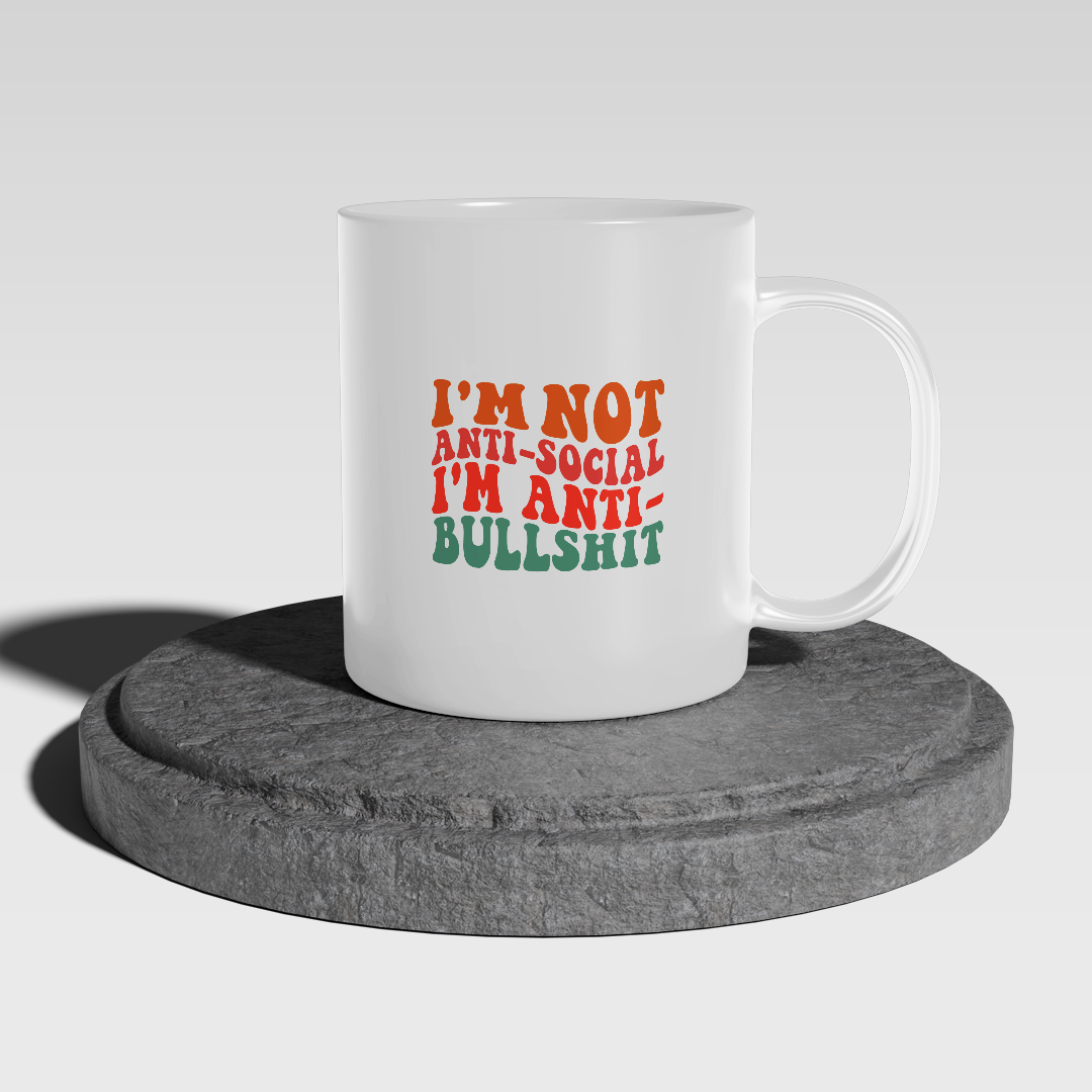 Anti Bullshit! Mug