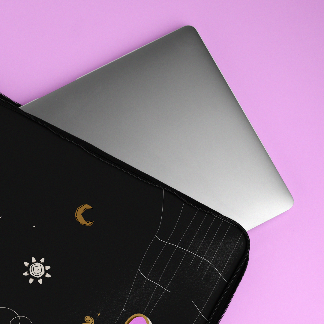 Cupid’s Canvas Greek Laptop Sleeve