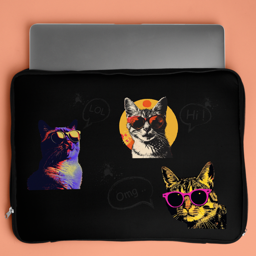 Space Cats! Laptop Sleeve