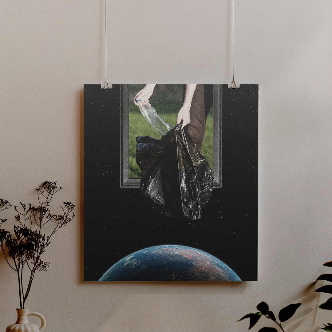 Littering Just Went Intergalactic! Poster