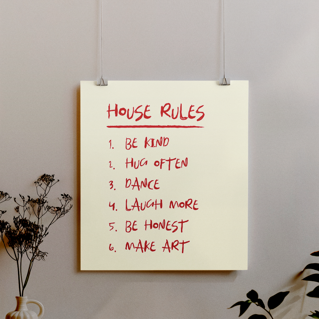 House Rules! Poster