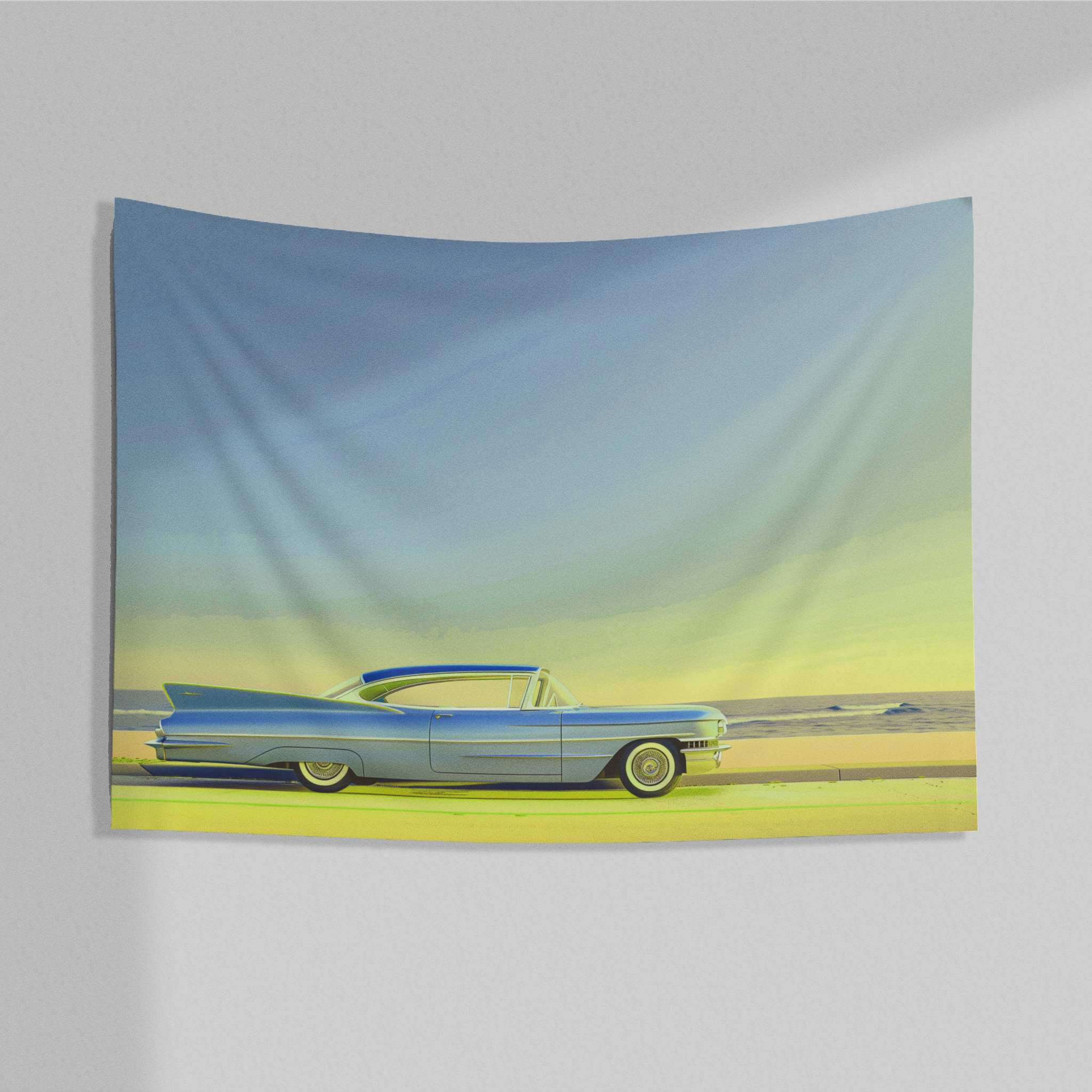 Coastal Cruise Scenic Wall Tapestry
