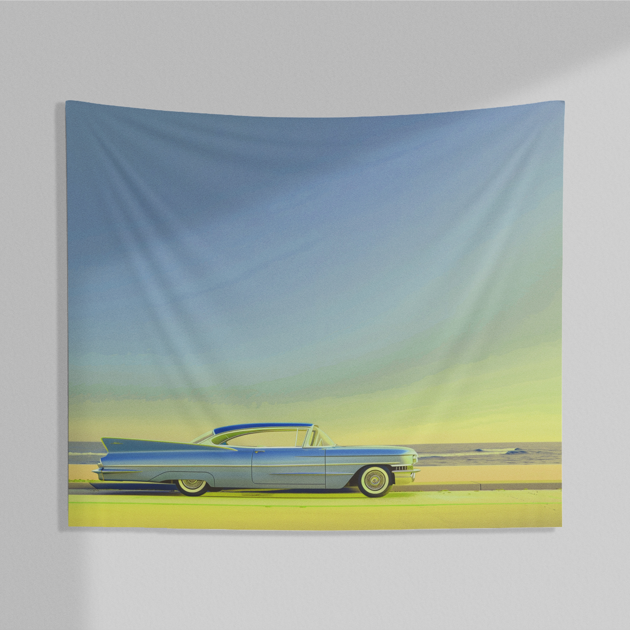 Coastal Cruise Scenic Wall Tapestry