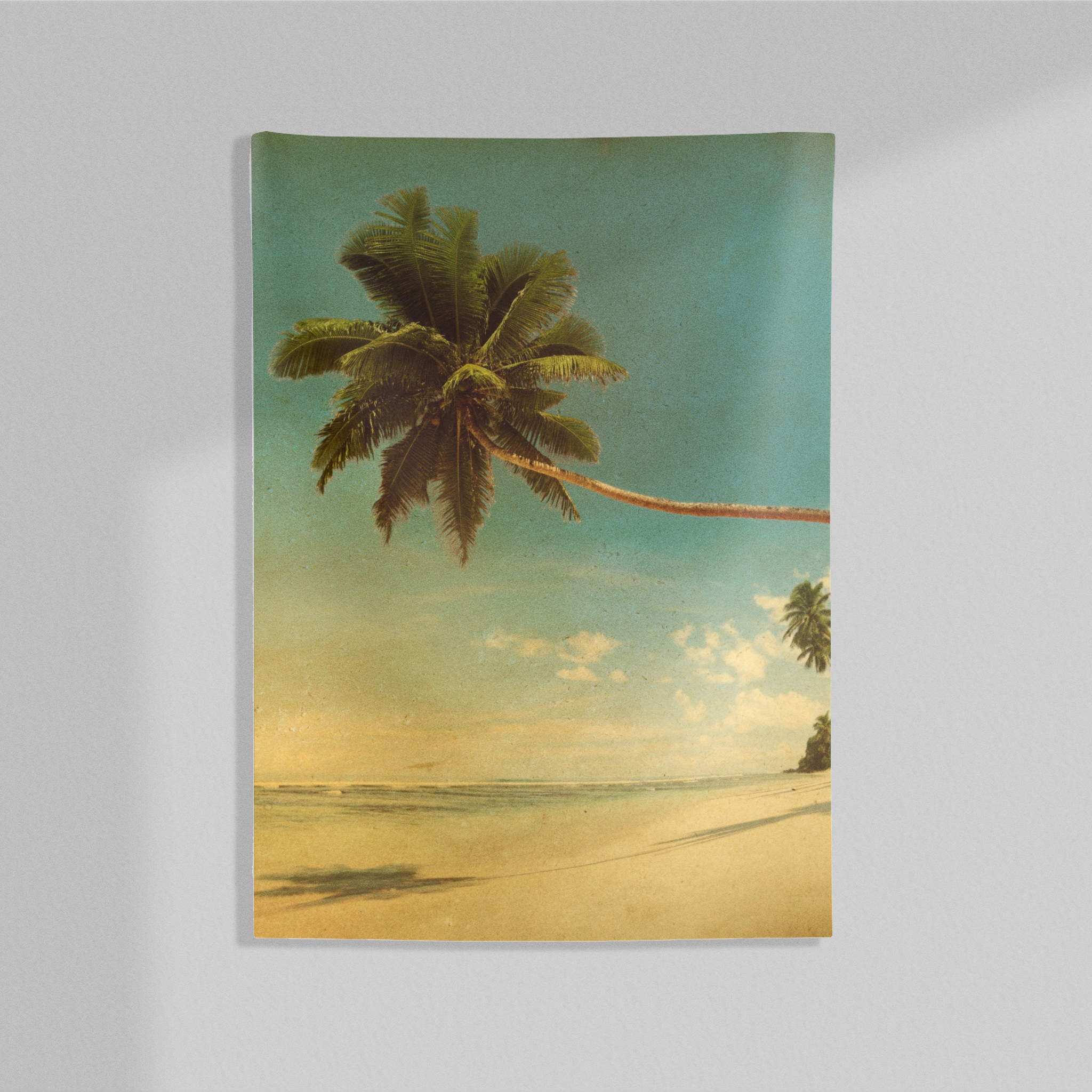 Lost in Paradise Beach Wall Tapestry