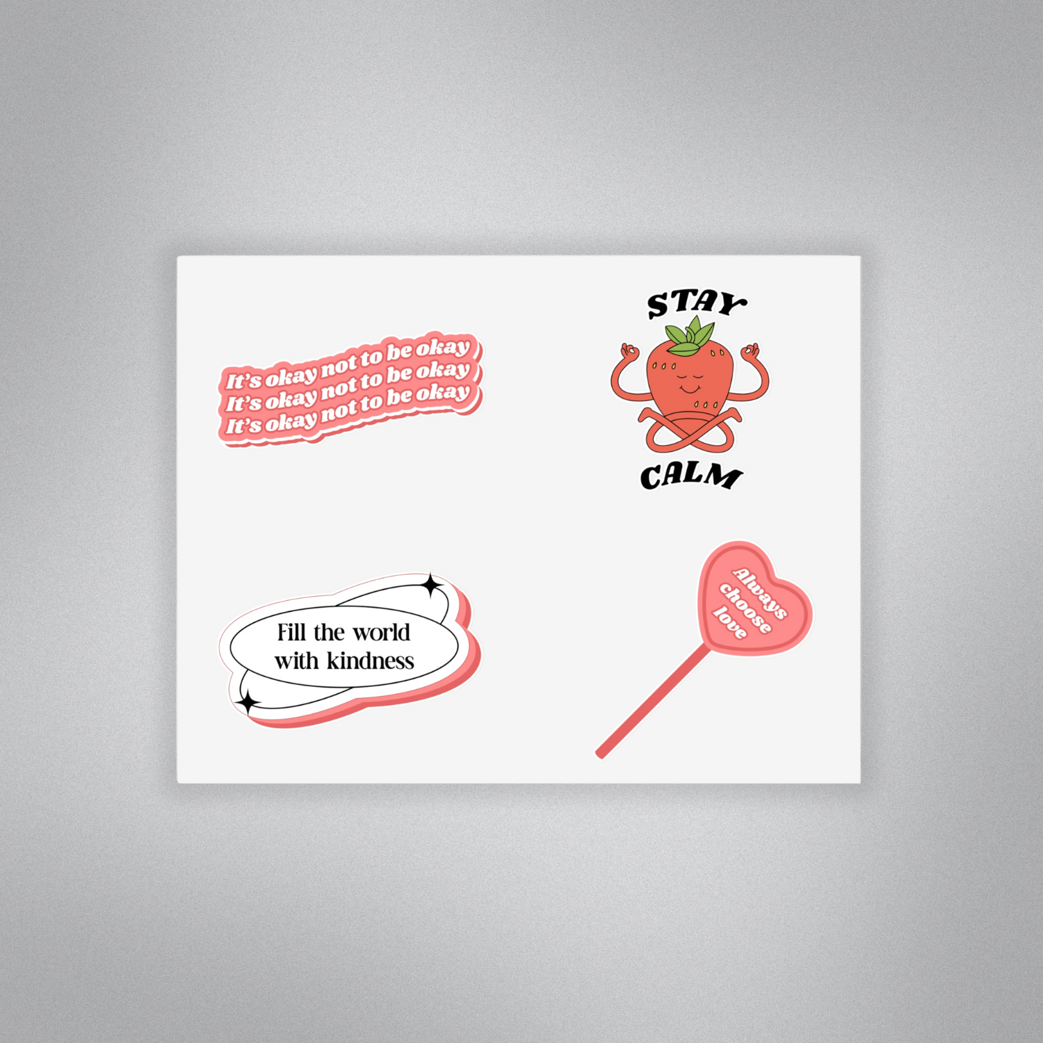 Kindness Is Cool Sticker Bundle