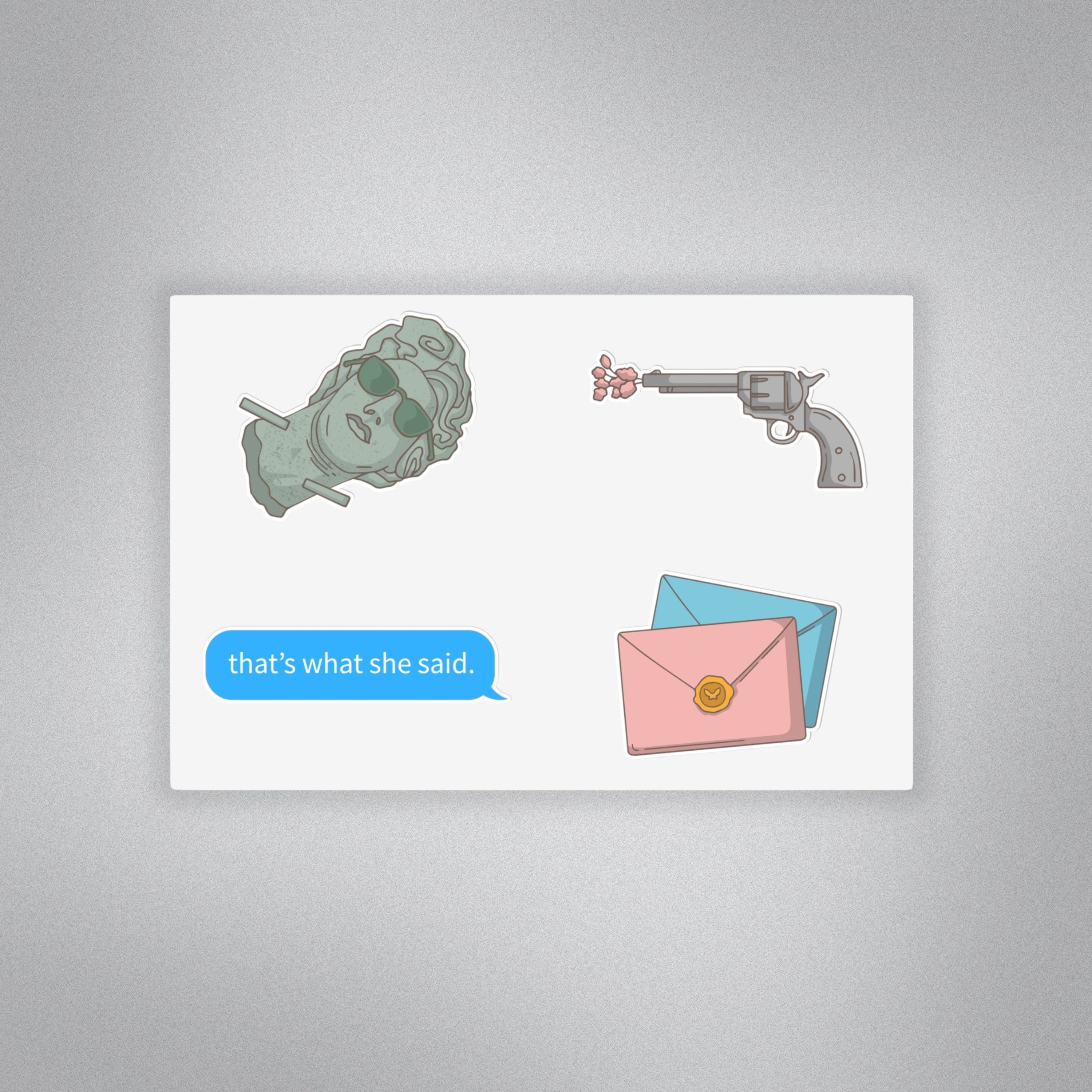 Retro Pop Sticker Set