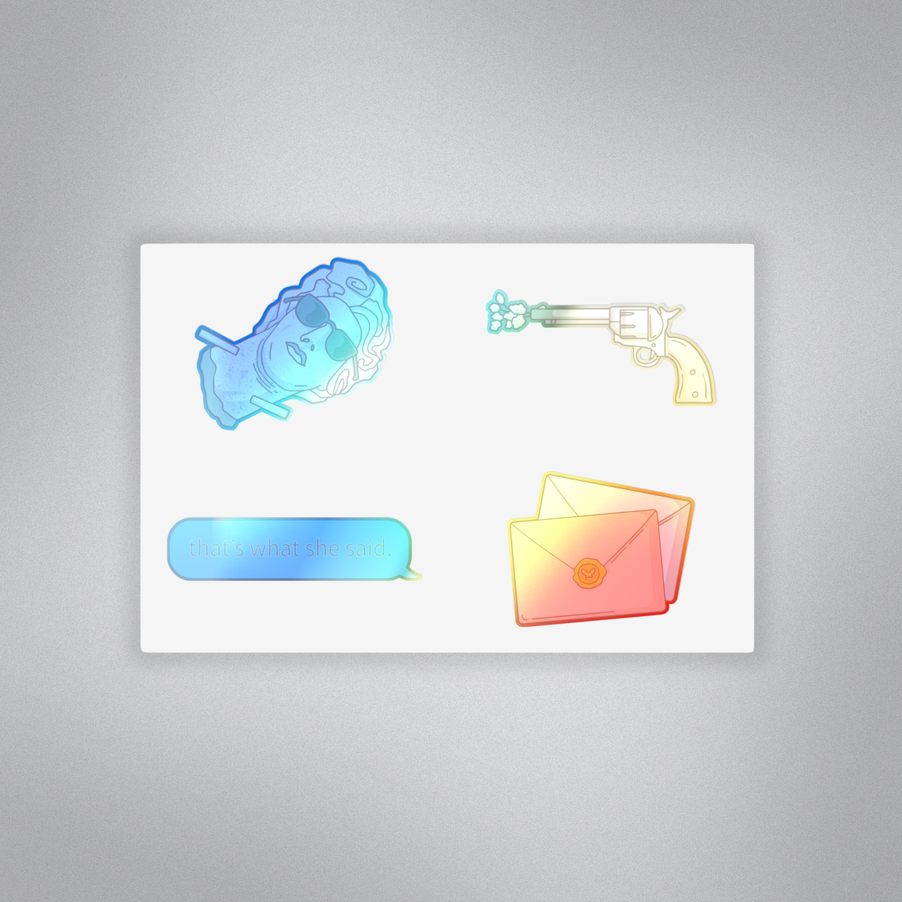 Retro Pop Sticker Set