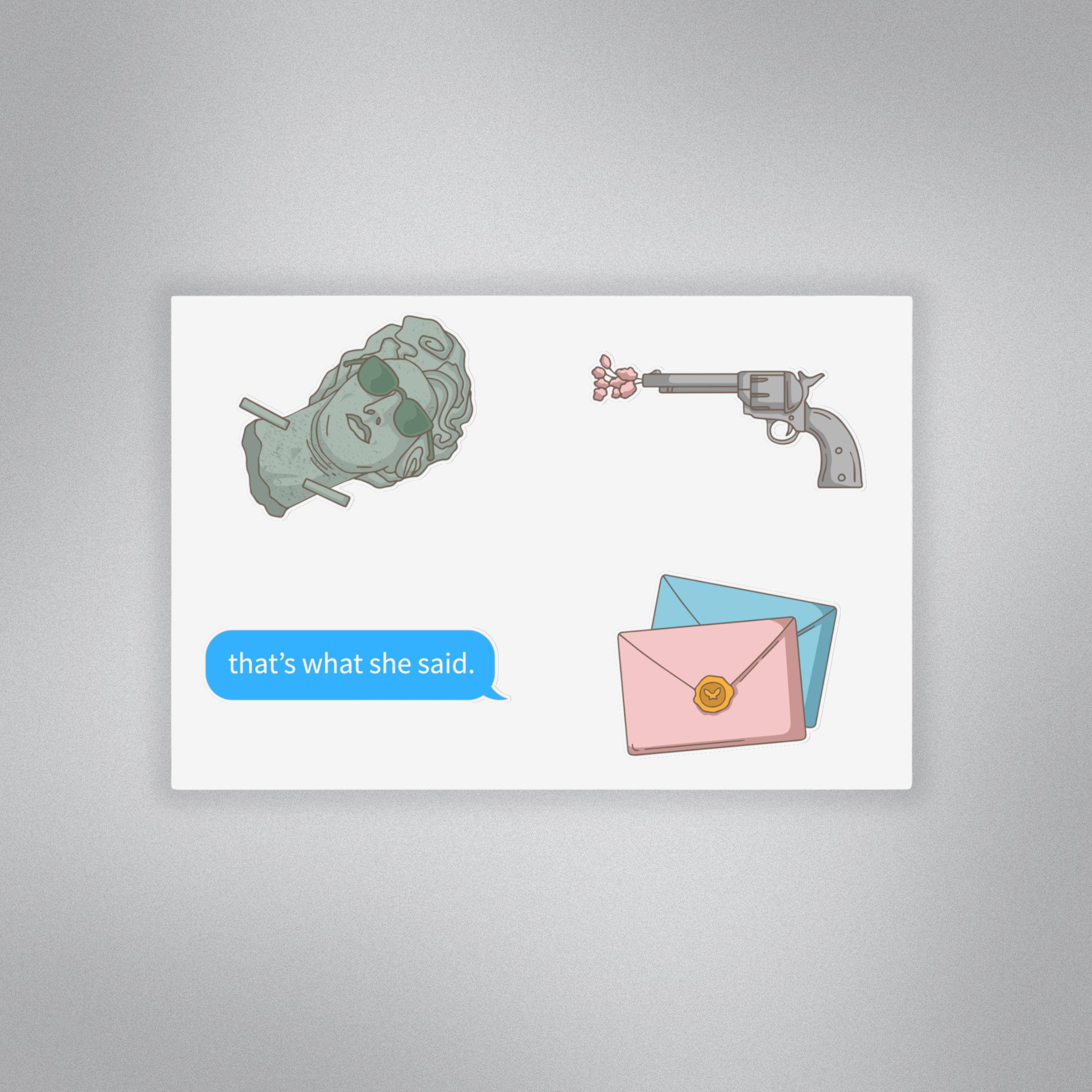 Retro Pop Sticker Set