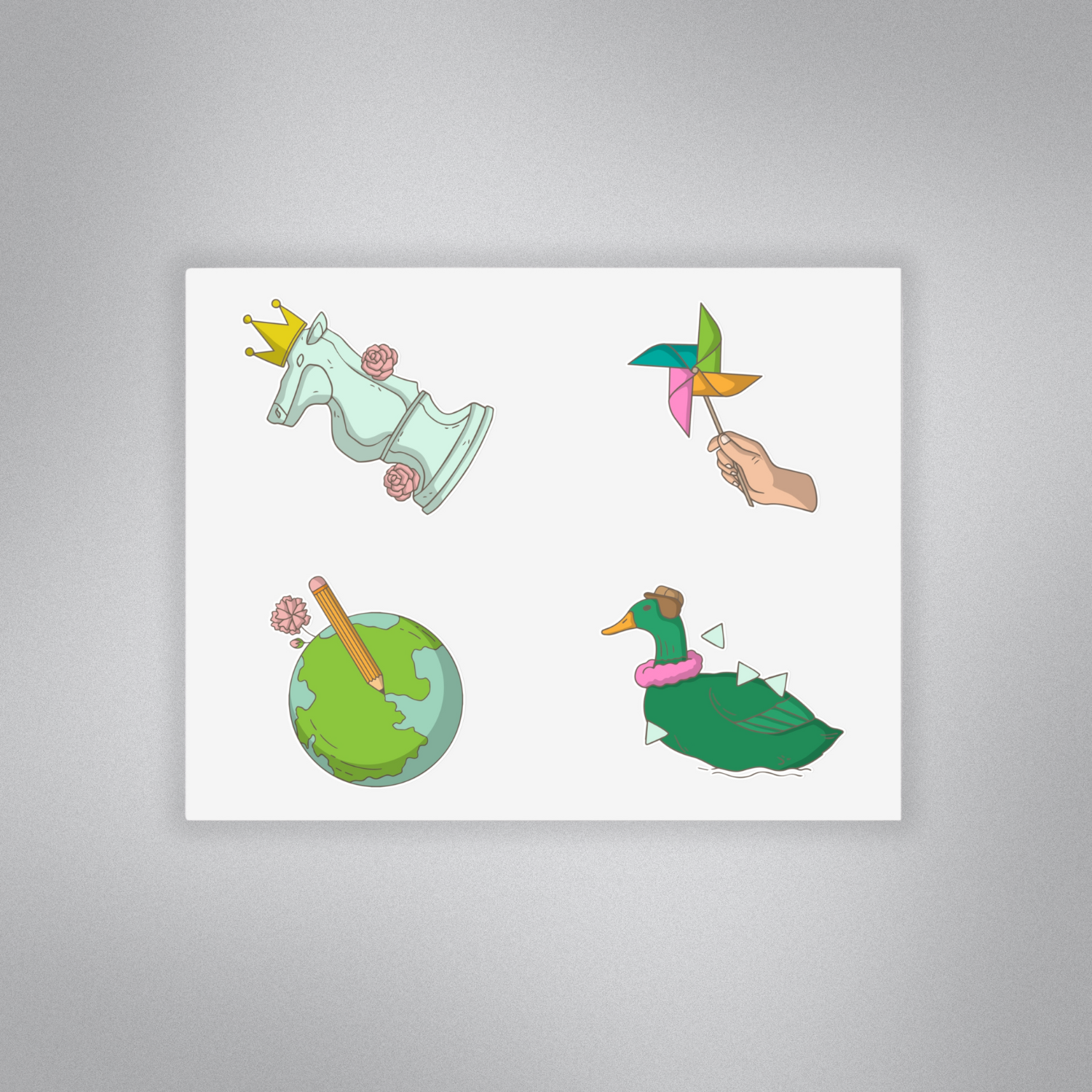 Feel-Good Mood Stickers