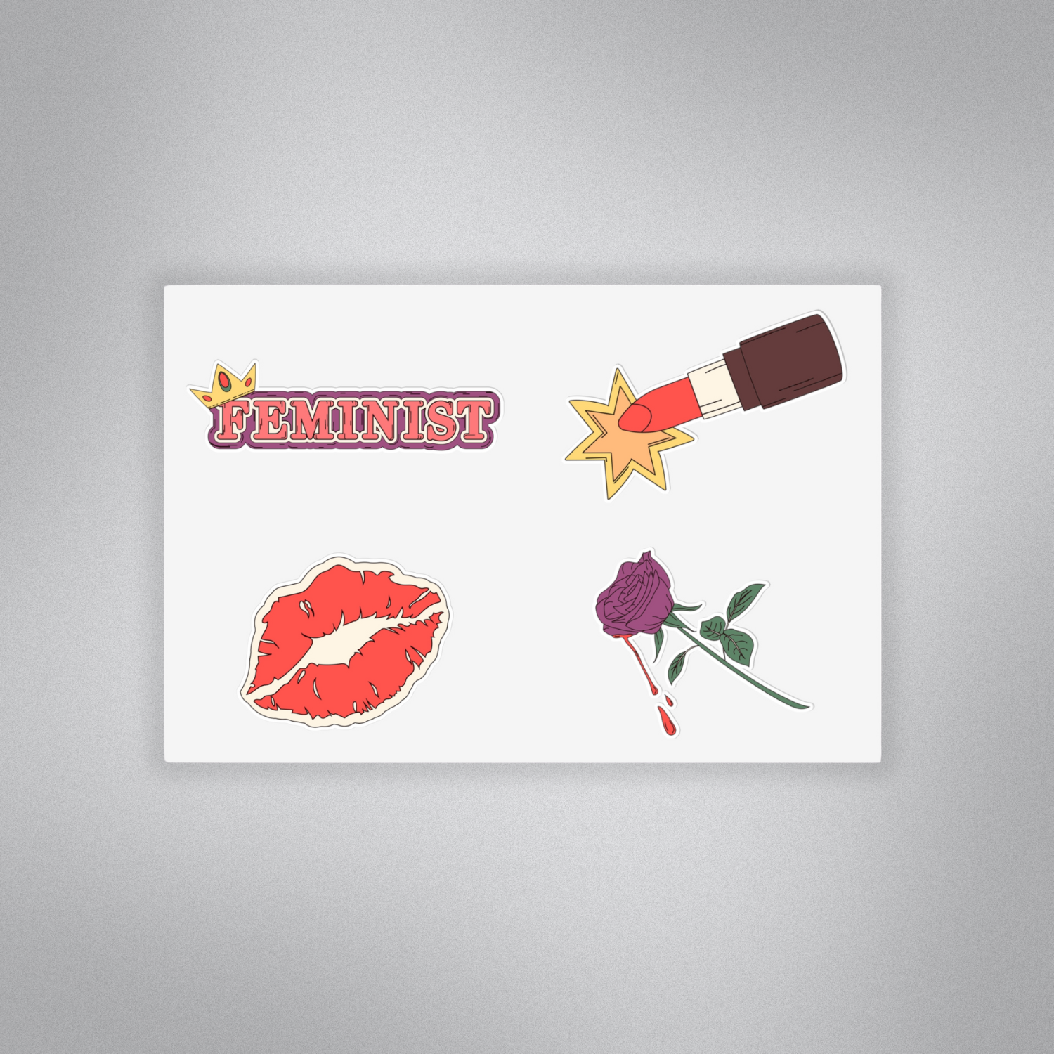 Feminist AF! Sticker Set