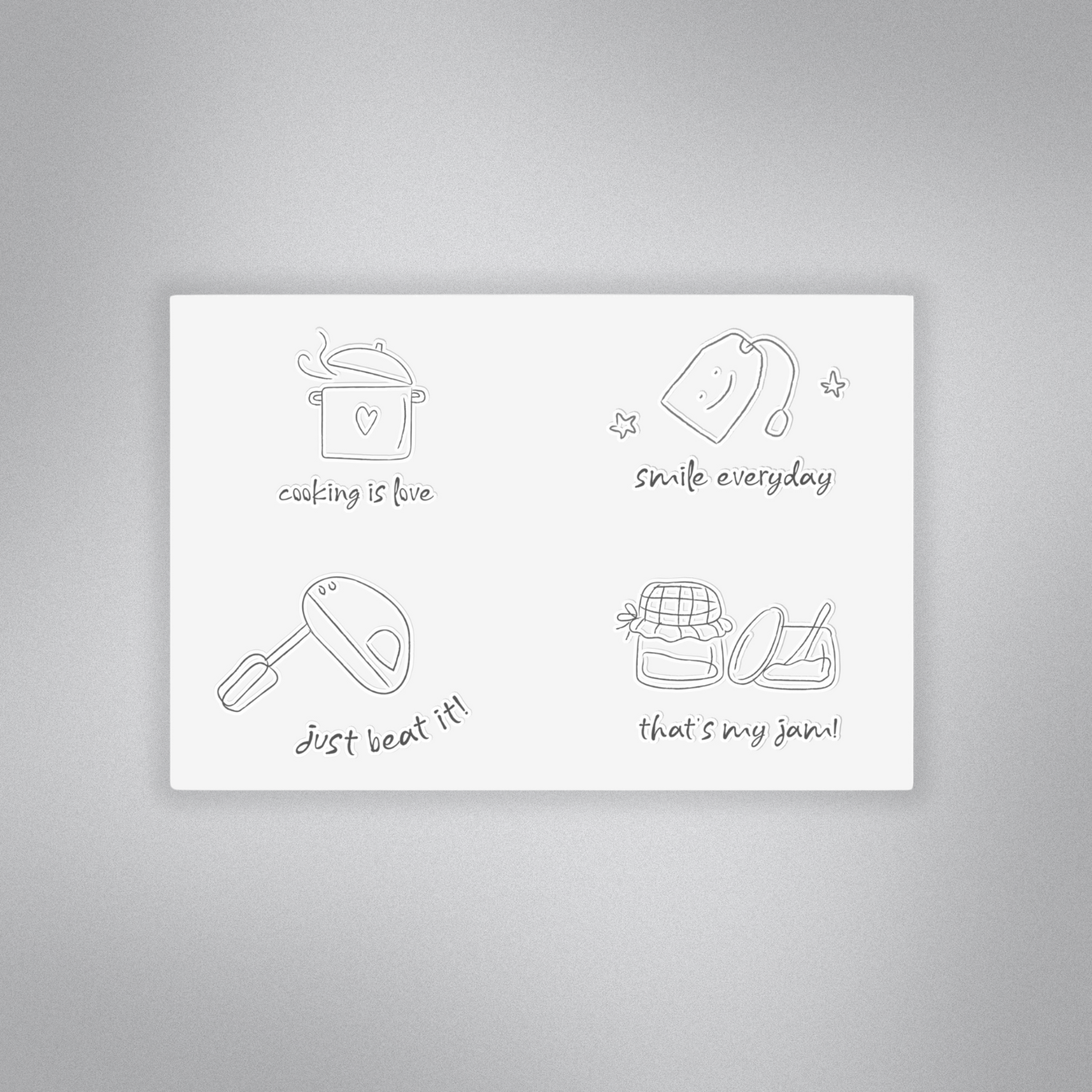 Cooking Therapy! Sticker Set