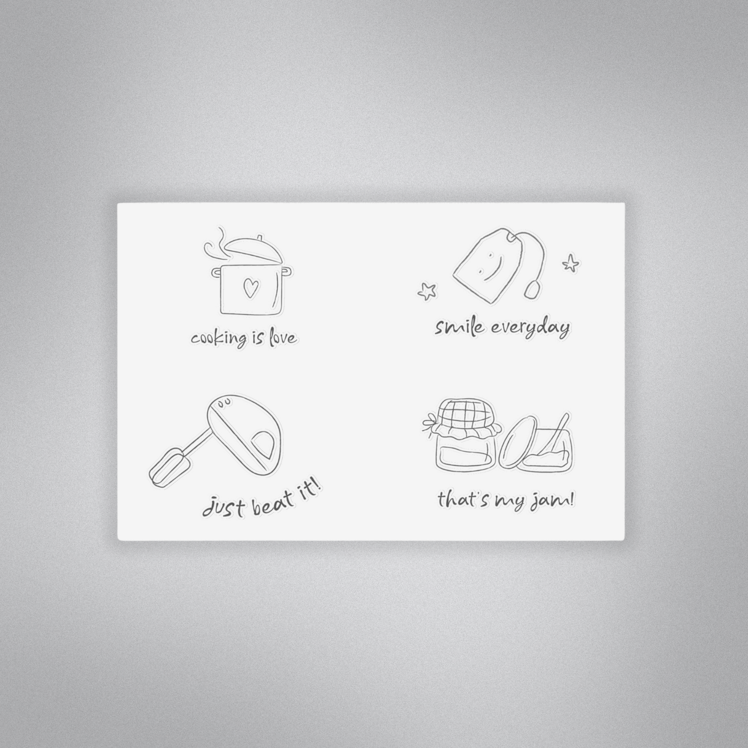 Cooking Therapy! Sticker Set