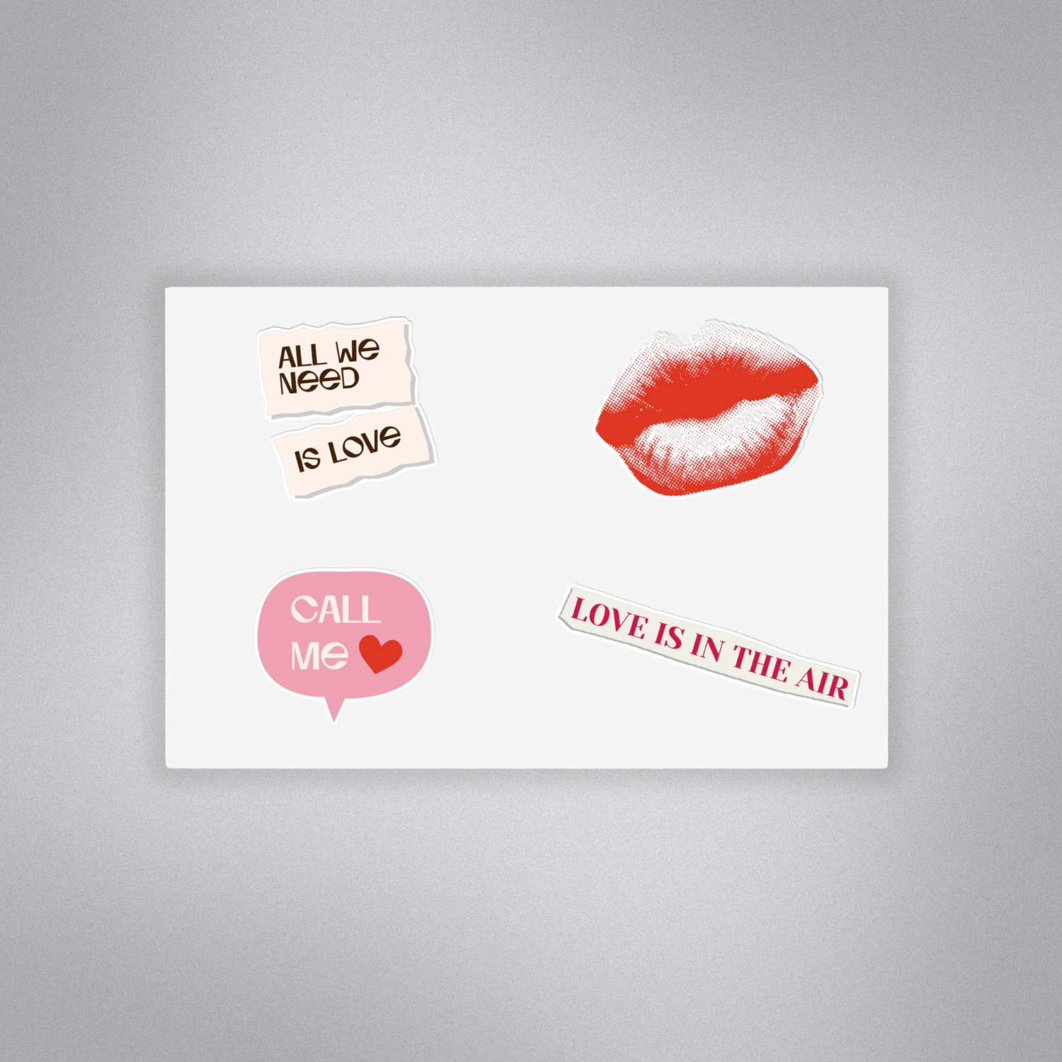 Love is in the air! Sticker Sheet