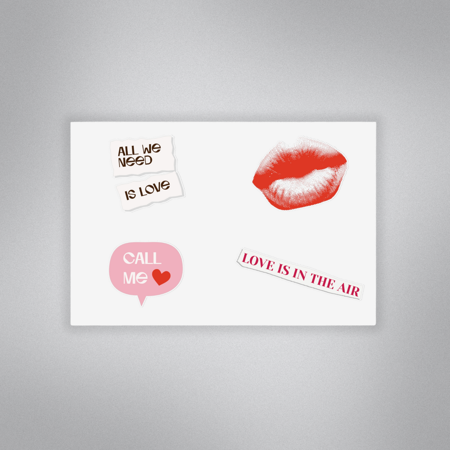 Love is in the air! Sticker Sheet