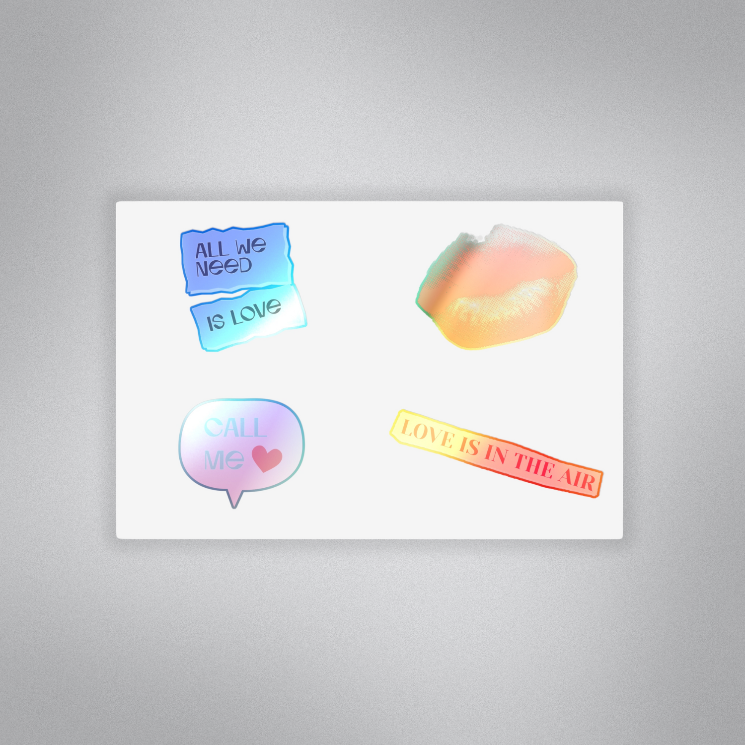Love is in the air! Sticker Sheet