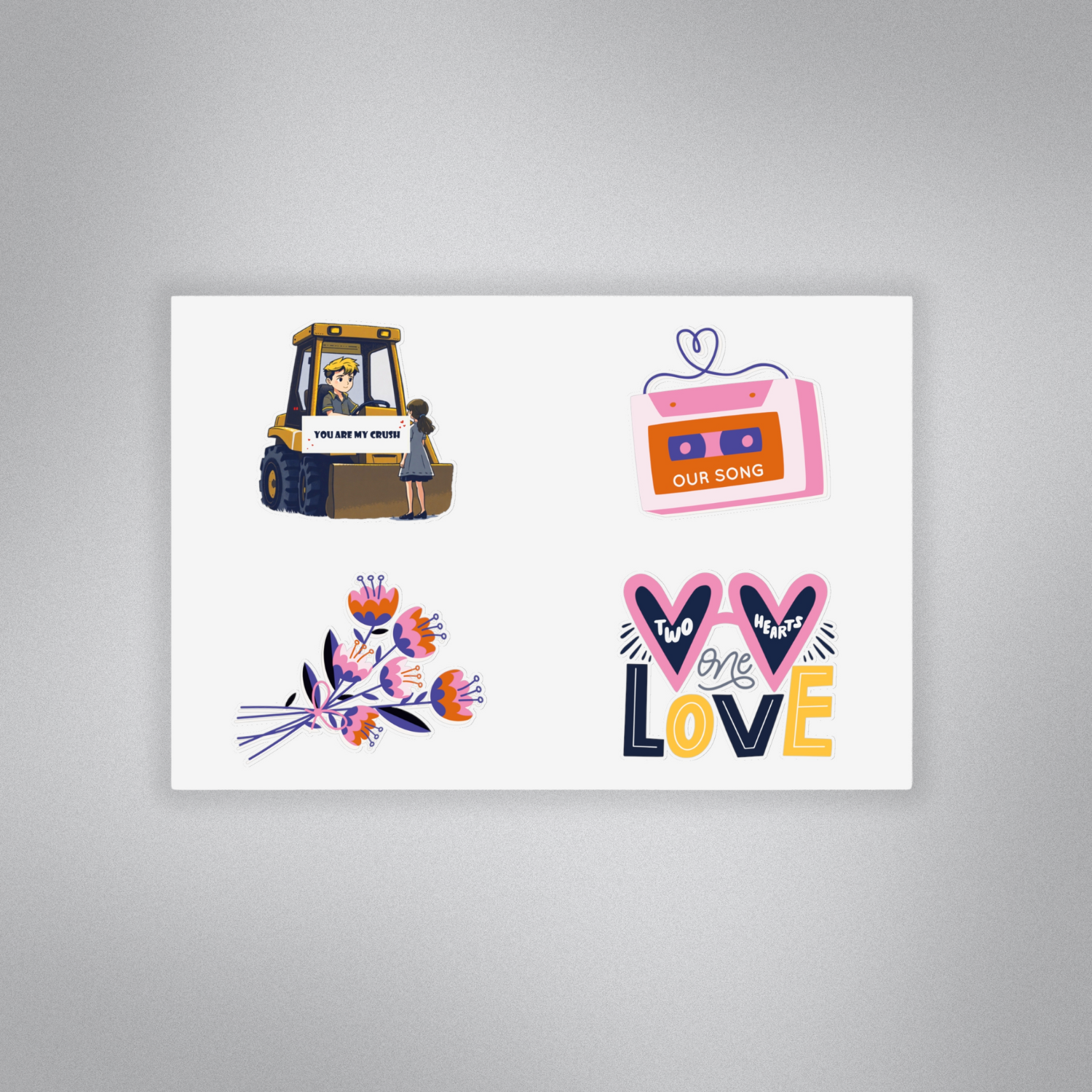 Love Struck! Sticker Set