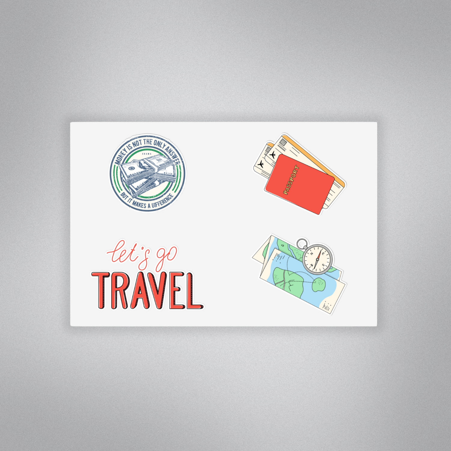 Travel Junkie! Sticker Bundle