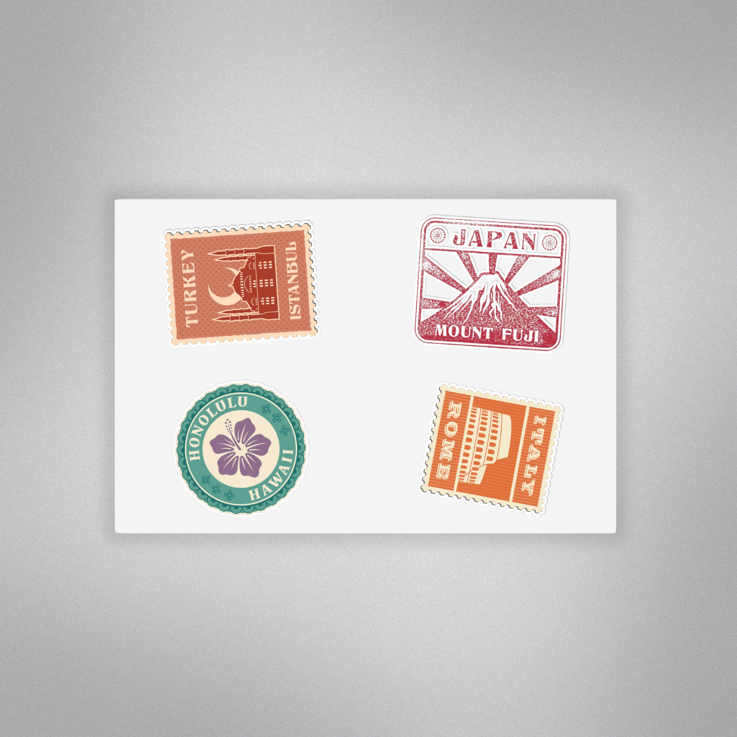 Around The World! Sticker Pack