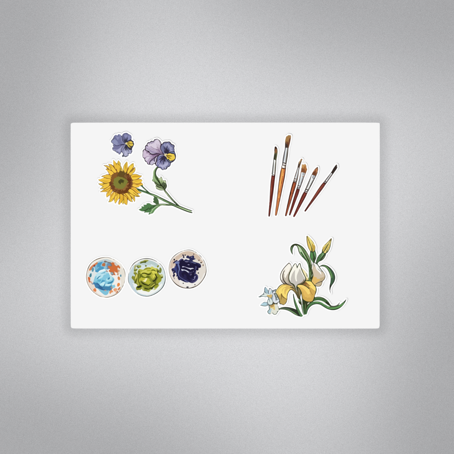 Art Vibes Sticker Sheet