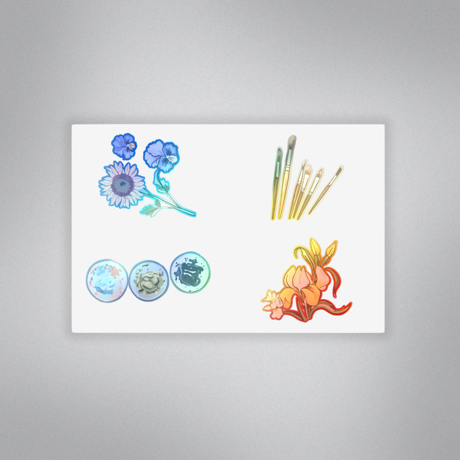 Art Vibes Sticker Sheet