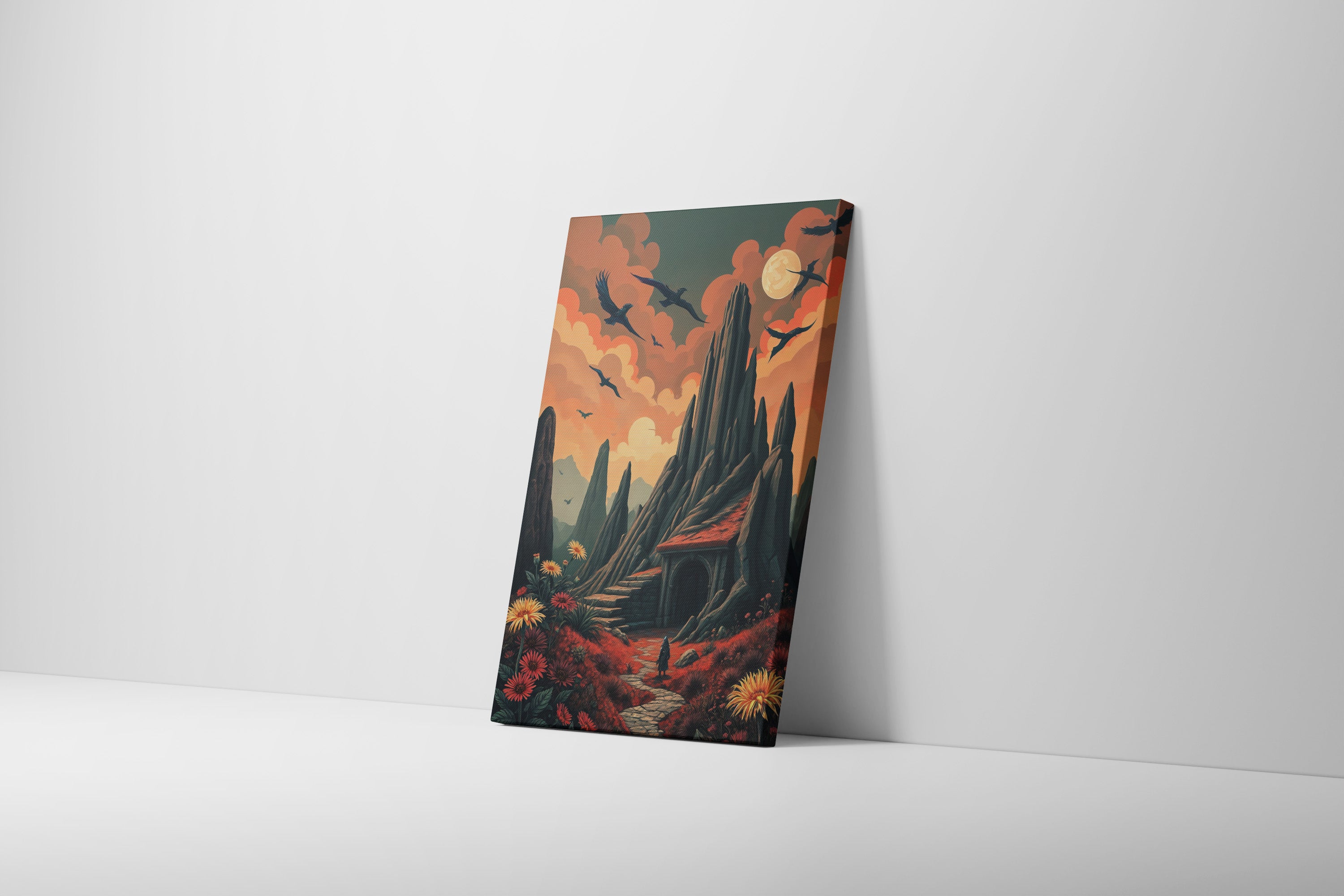 The Traveler’s Fate Art Canvas