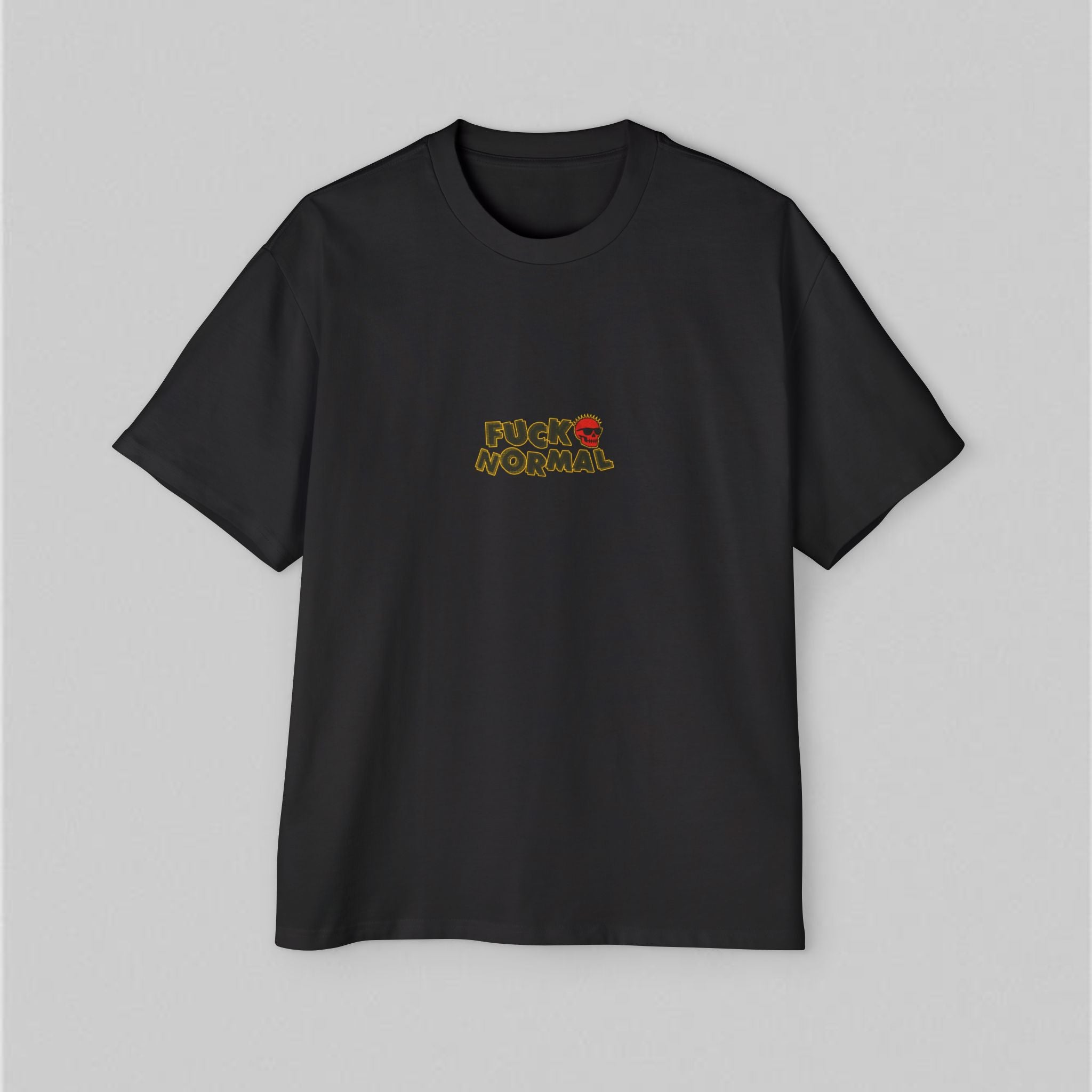 Fuck Normal! Men's Oversized T-Shirt