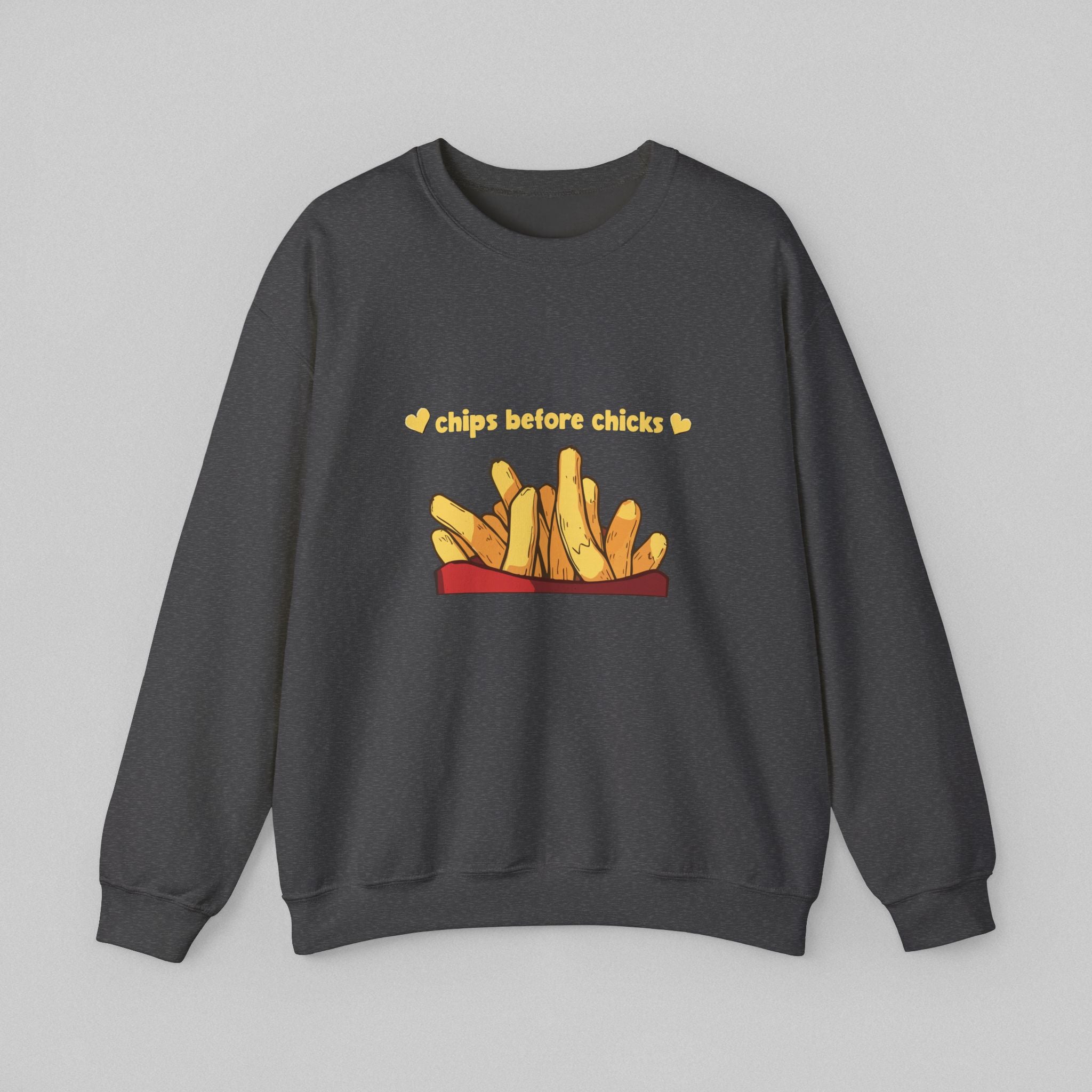 Chips before Chicks! Men's Sweatshirt