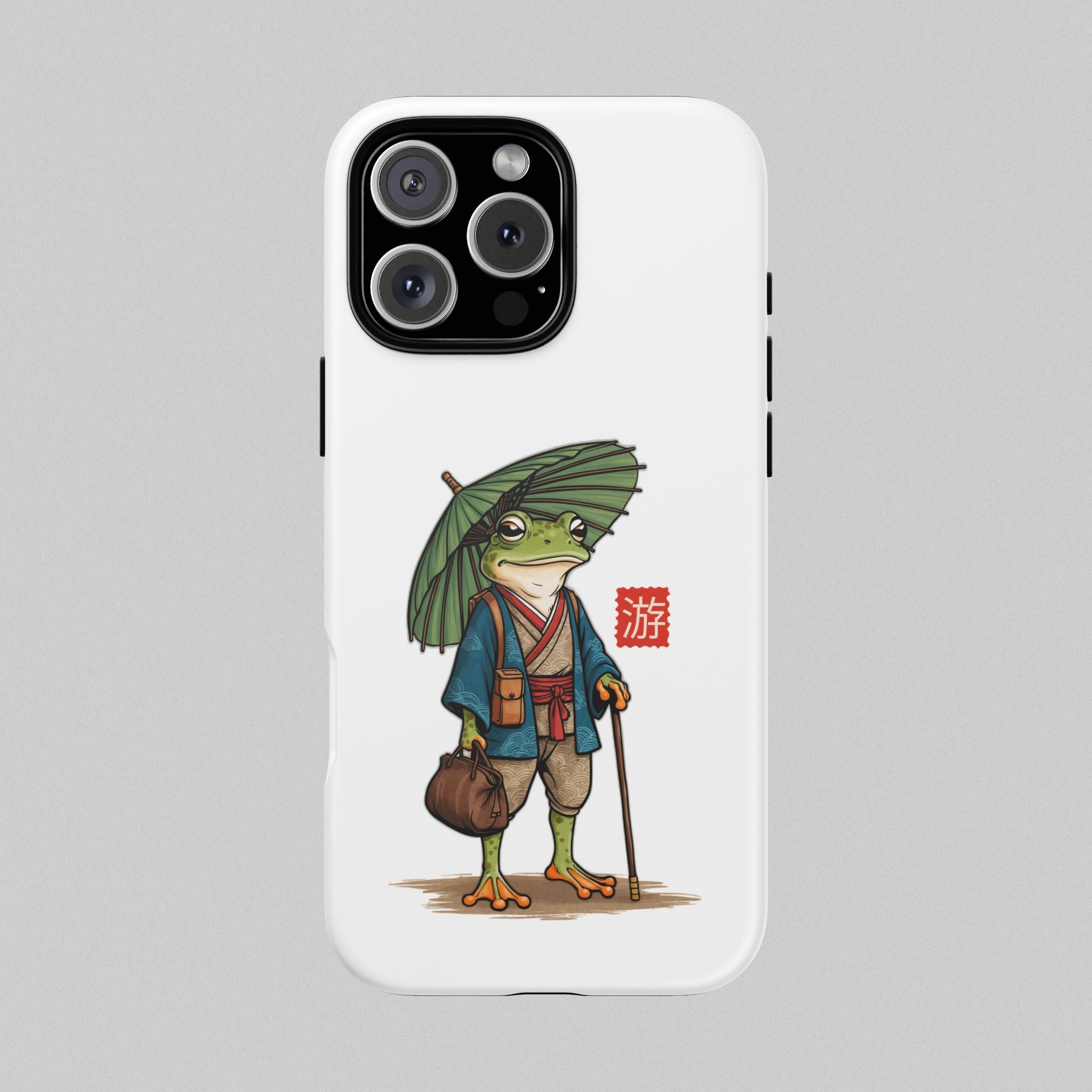 Traveling Frog! Phone Case