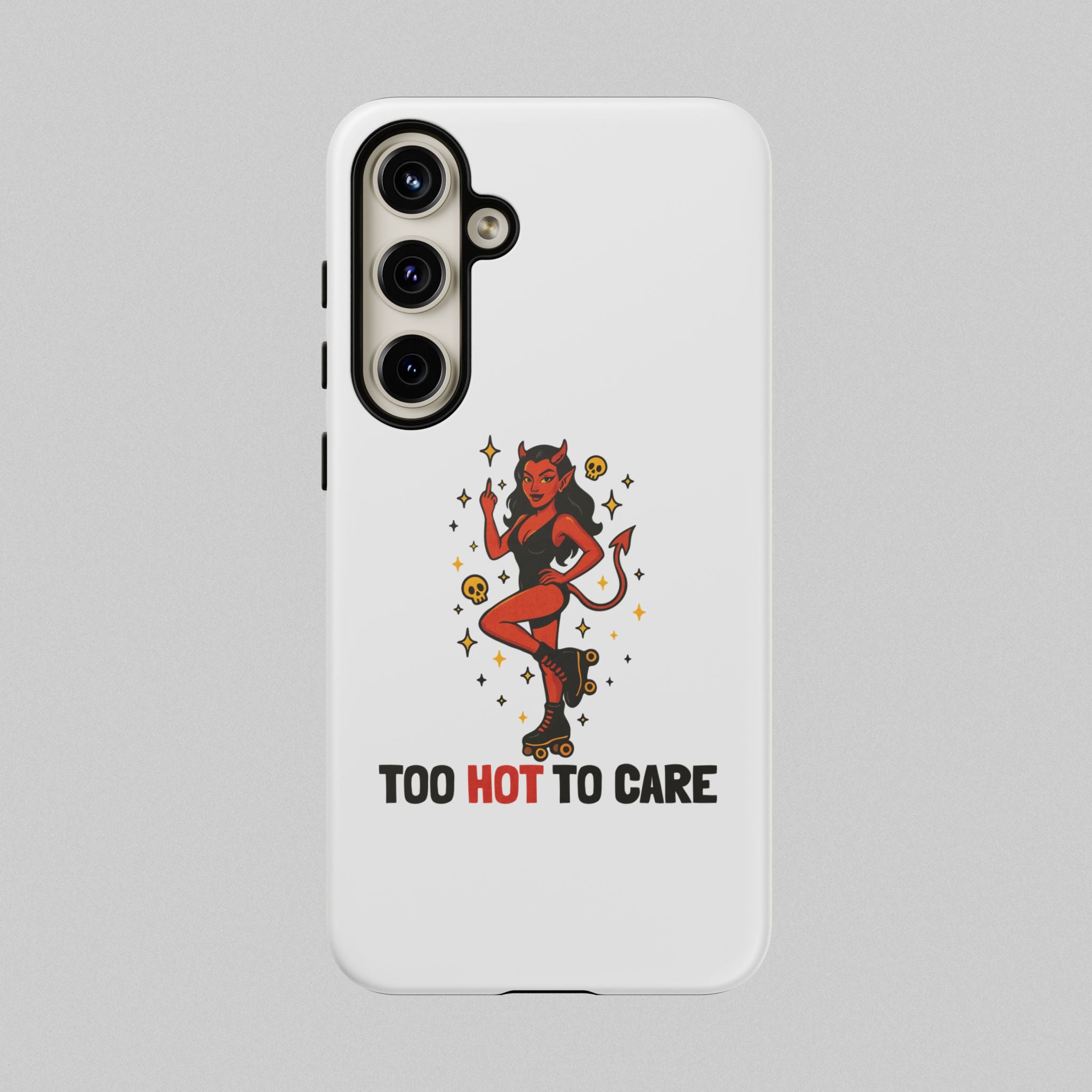Too Hot to Care! Phone Case