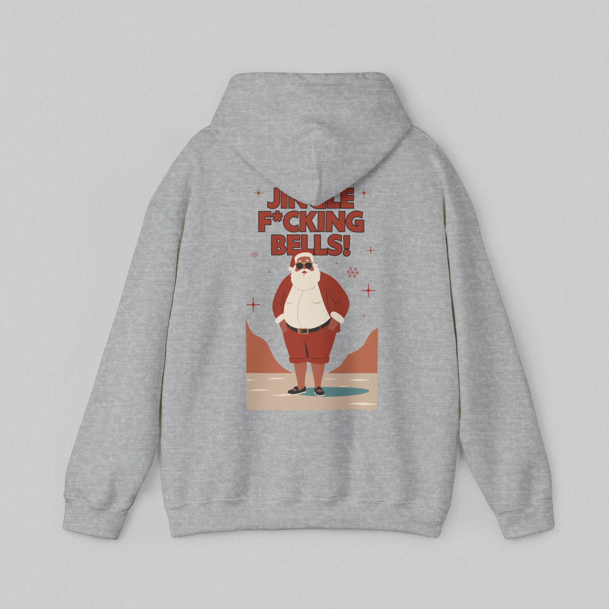 Jingle F*cking Bells Santa Men’s Hoodie