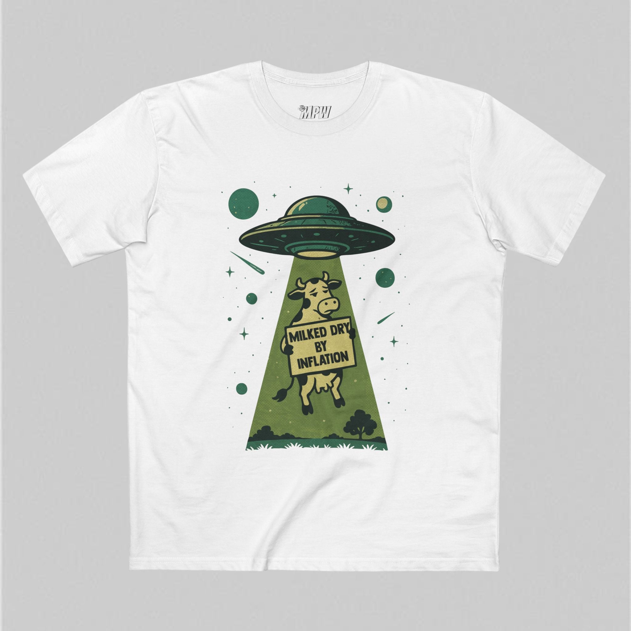 Milked Dry By Inflation! Men’s T-Shirt