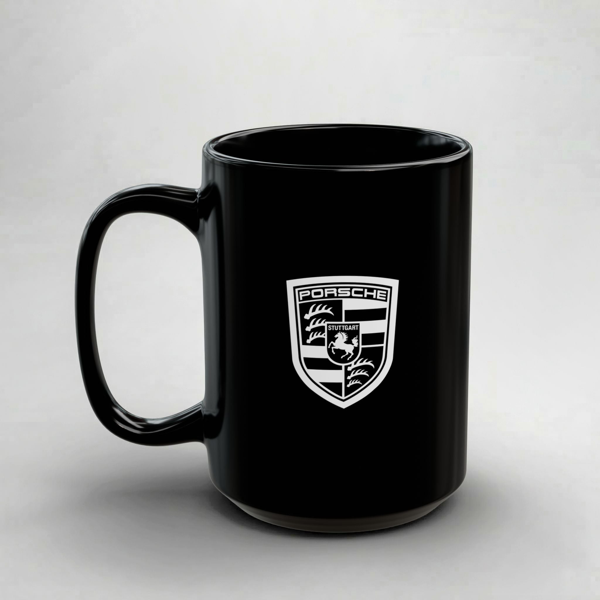 Porsche! Black Mug