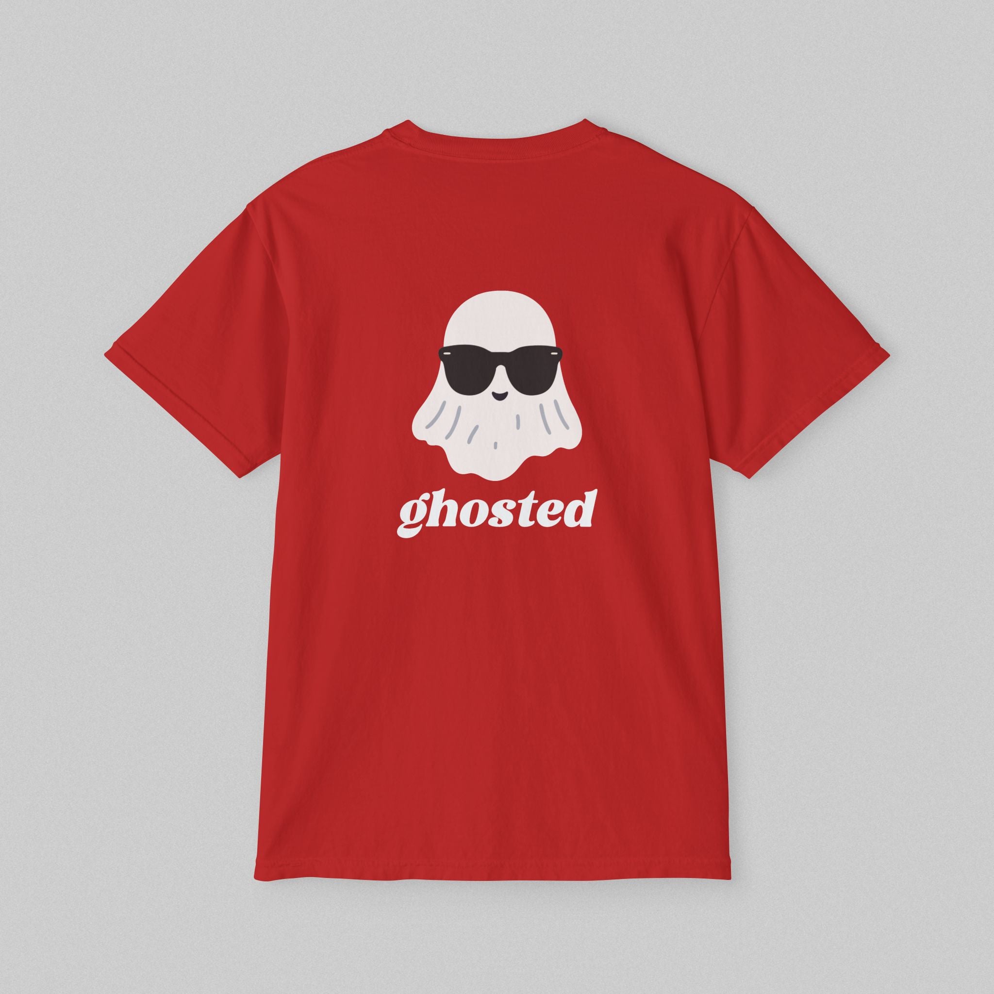 Ghosted Women’s Comfort Color Pocket T-Shirt