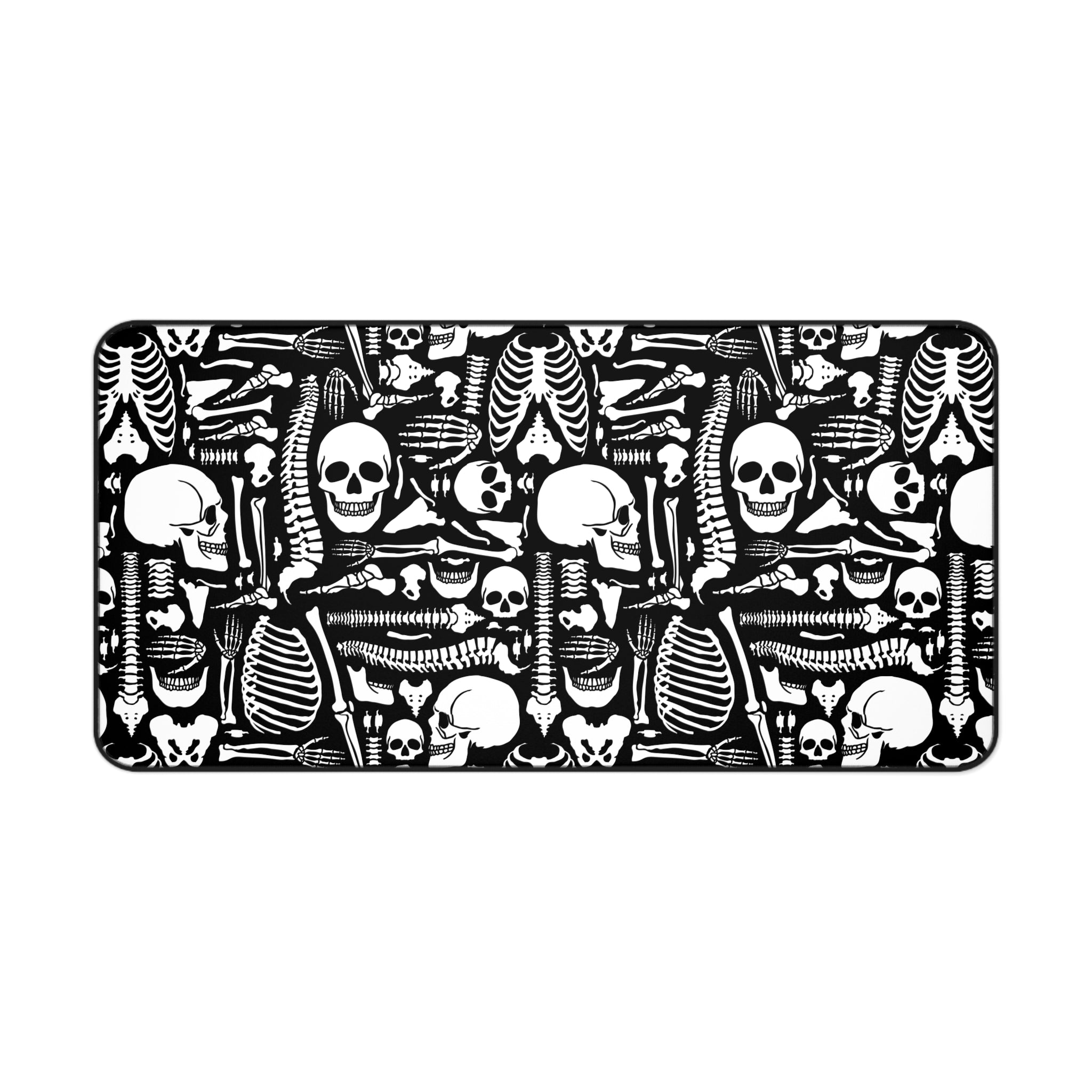 Skeleton Pattern Desk Mat