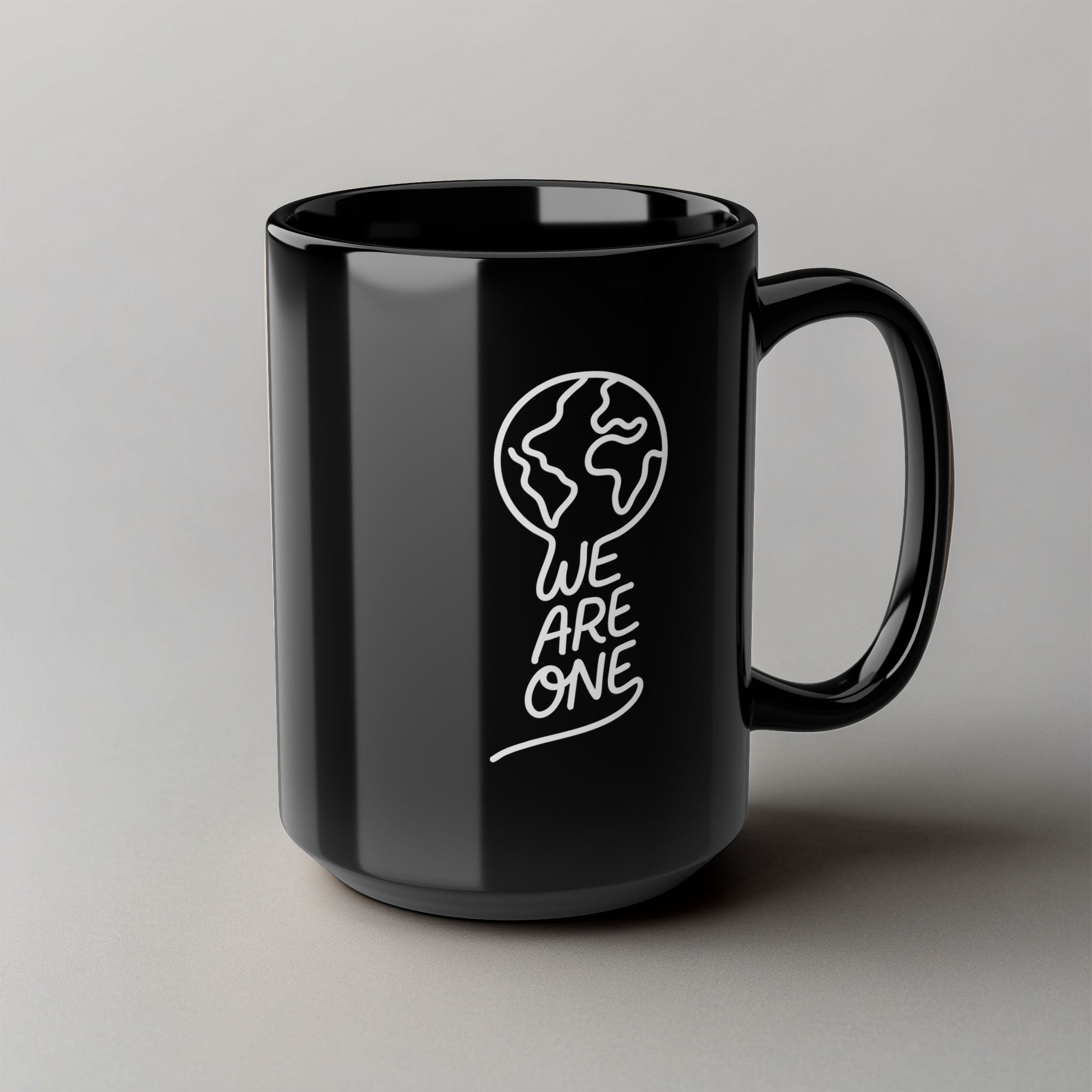 We Are One! Black Mug
