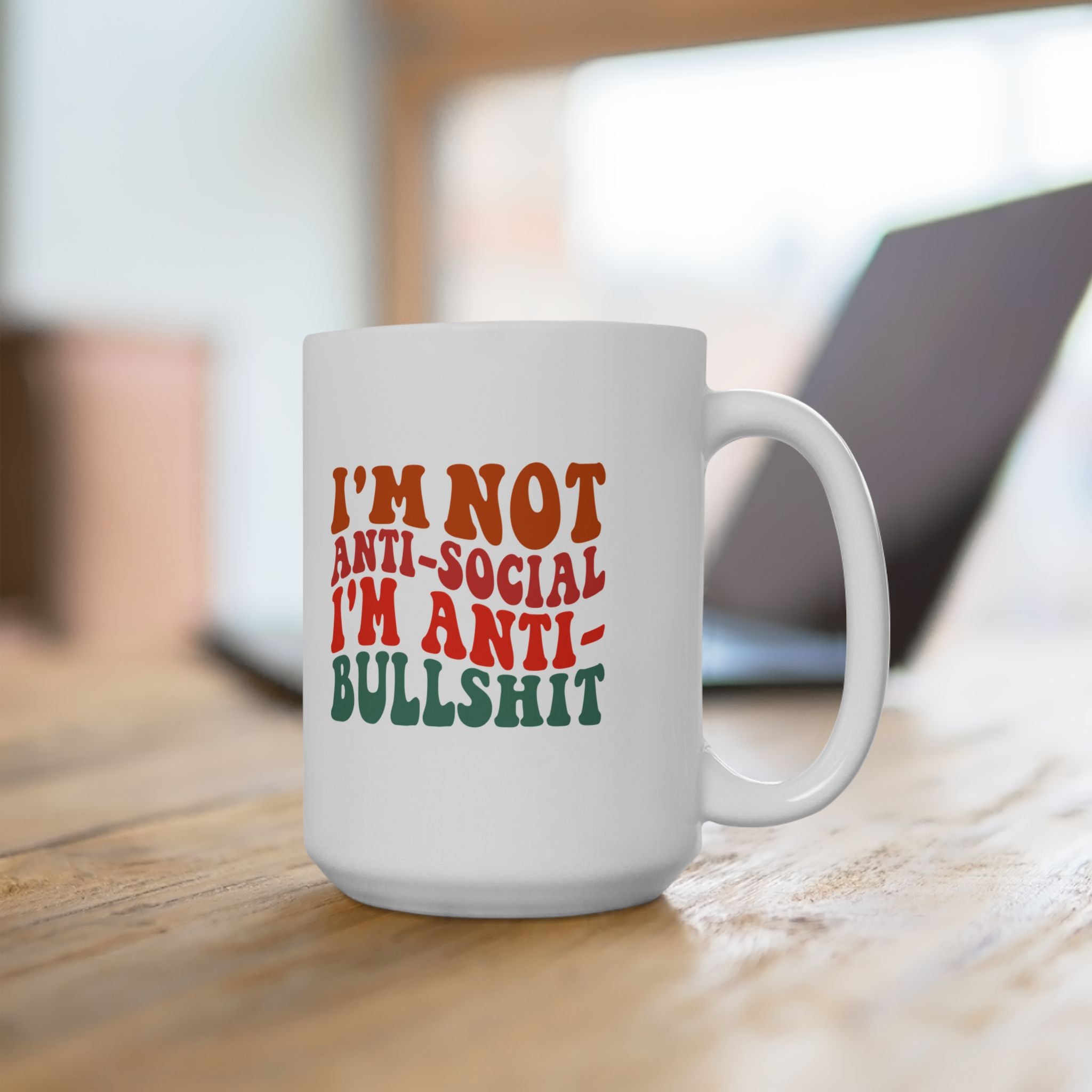 Anti Bullshit! Mug