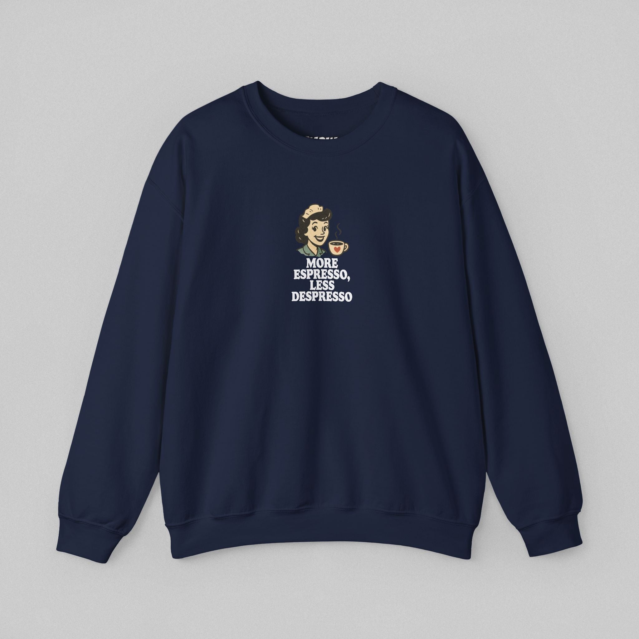 More Espresso Less Depresso! Men’s Sweatshirt