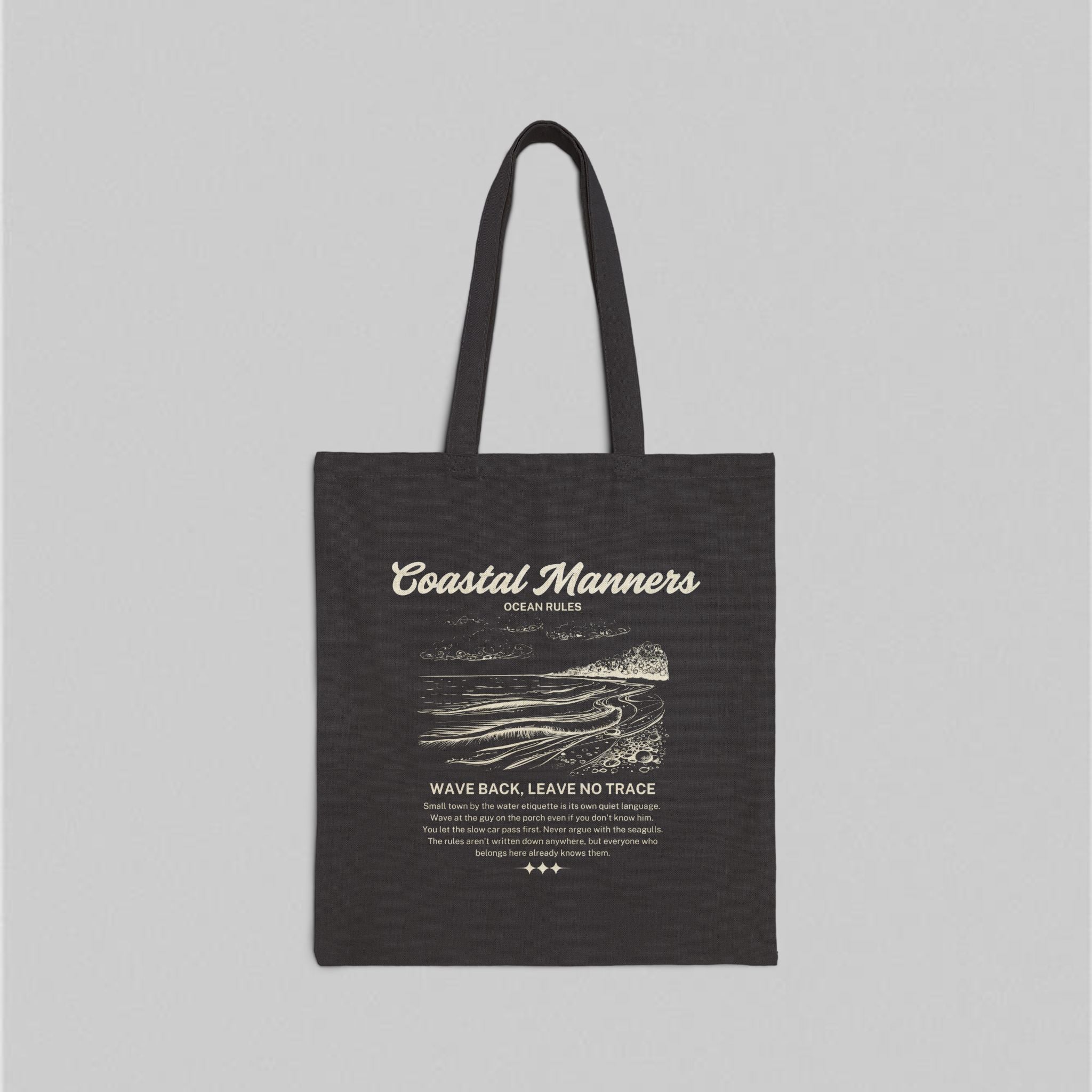 Coastal Manners! Tote Bag