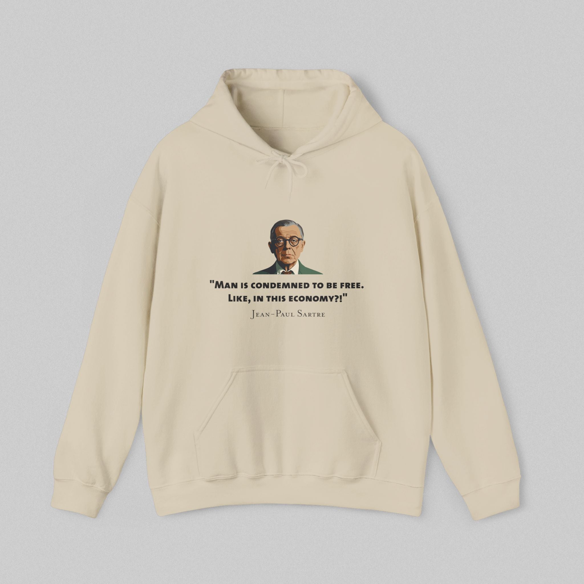 Man Condemned - Sartre Men's Hoodie