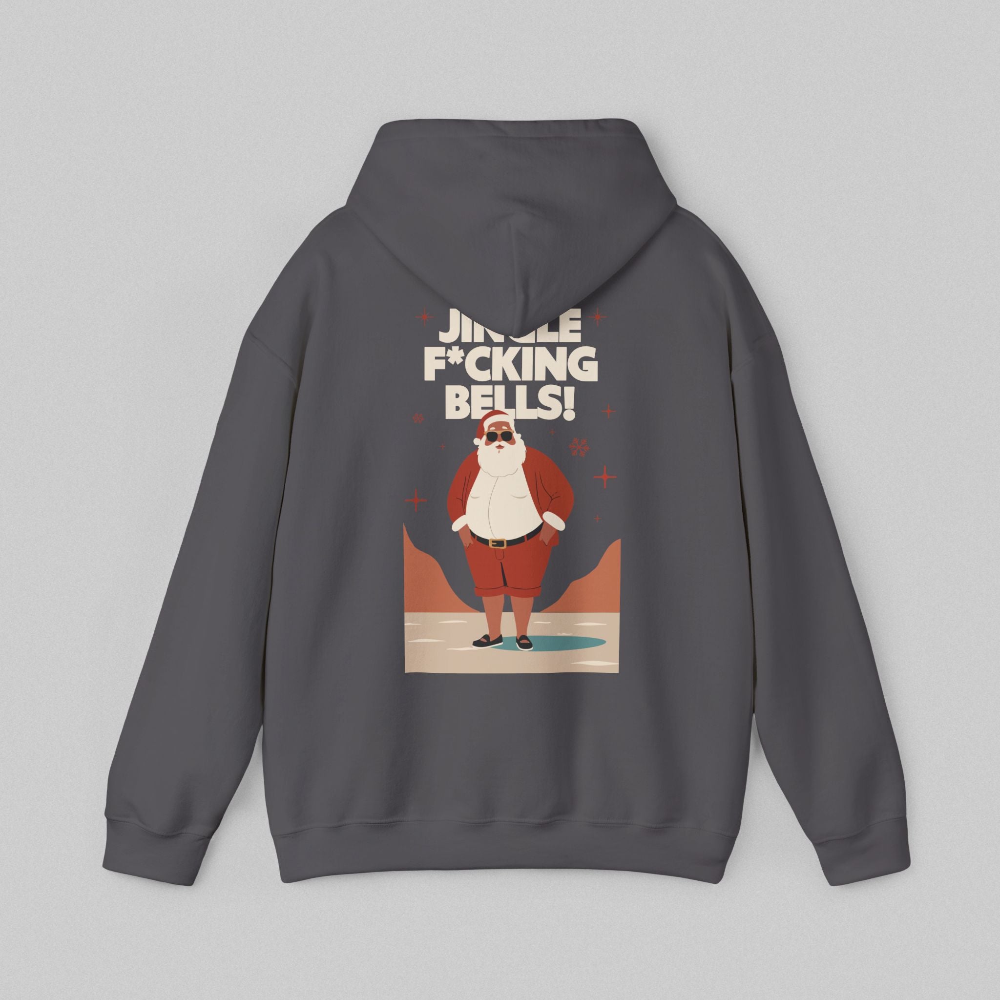 Jingle F*cking Bells Santa Men’s Hoodie