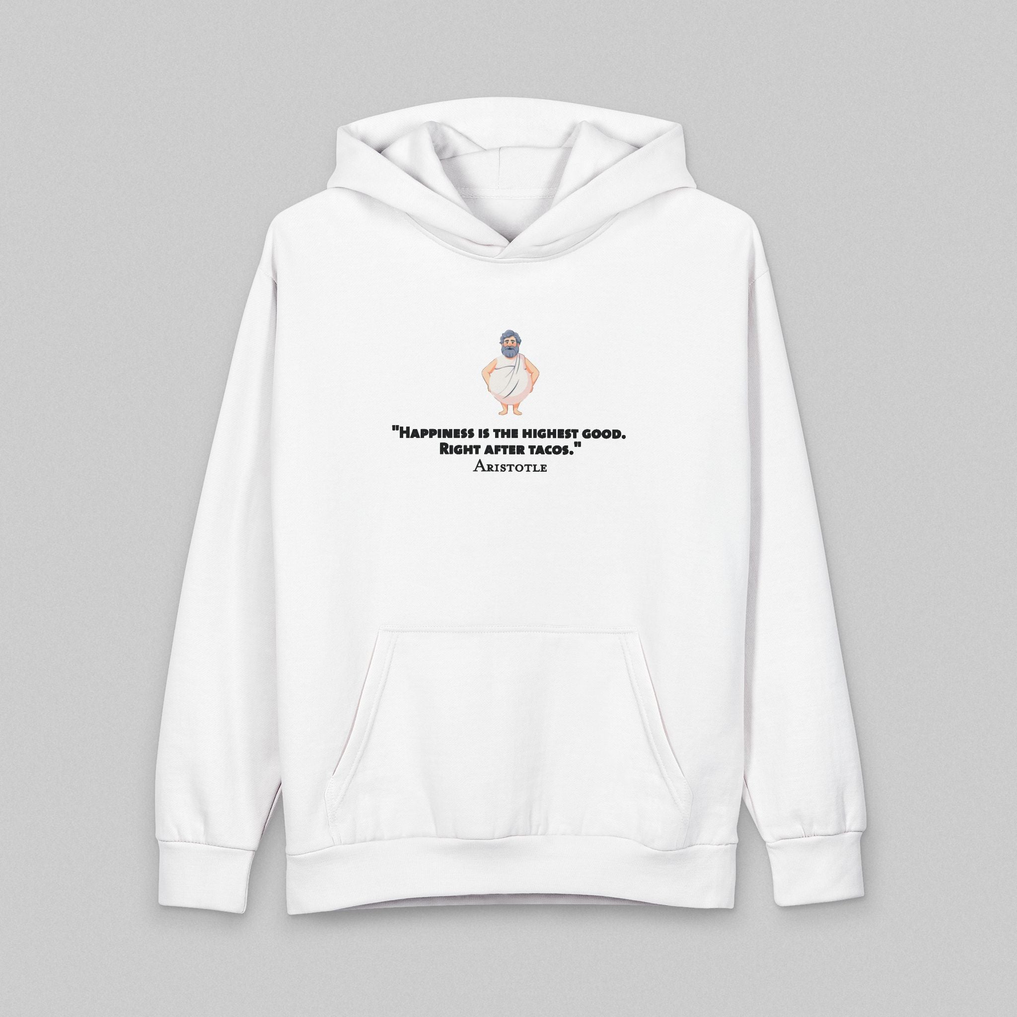 Happiness - Aristotle Men’s Hoodie