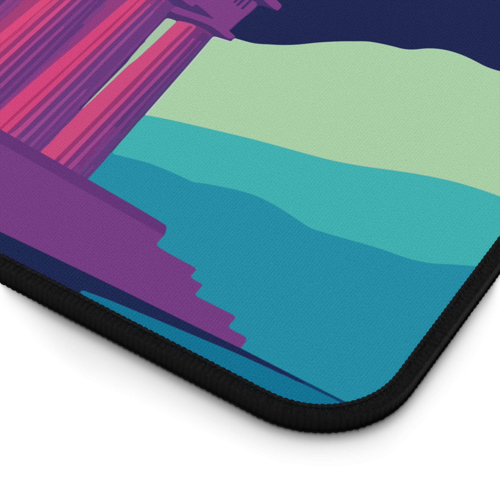 Temple of Poseidon Desk Mat