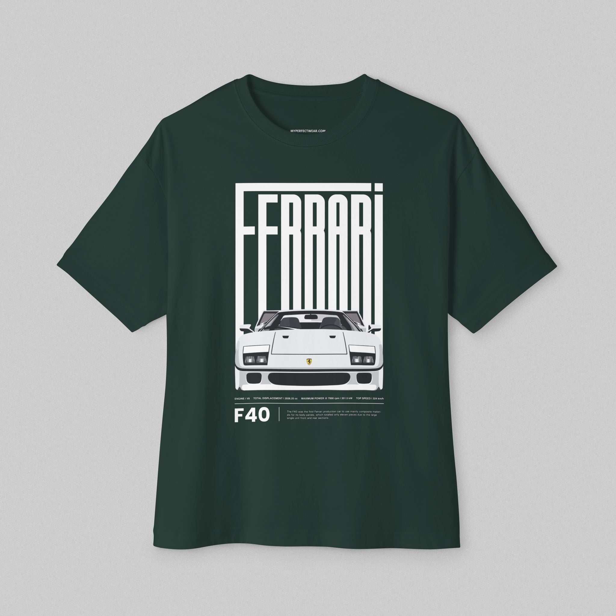 Ferrari Men's Oversized T-Shirt