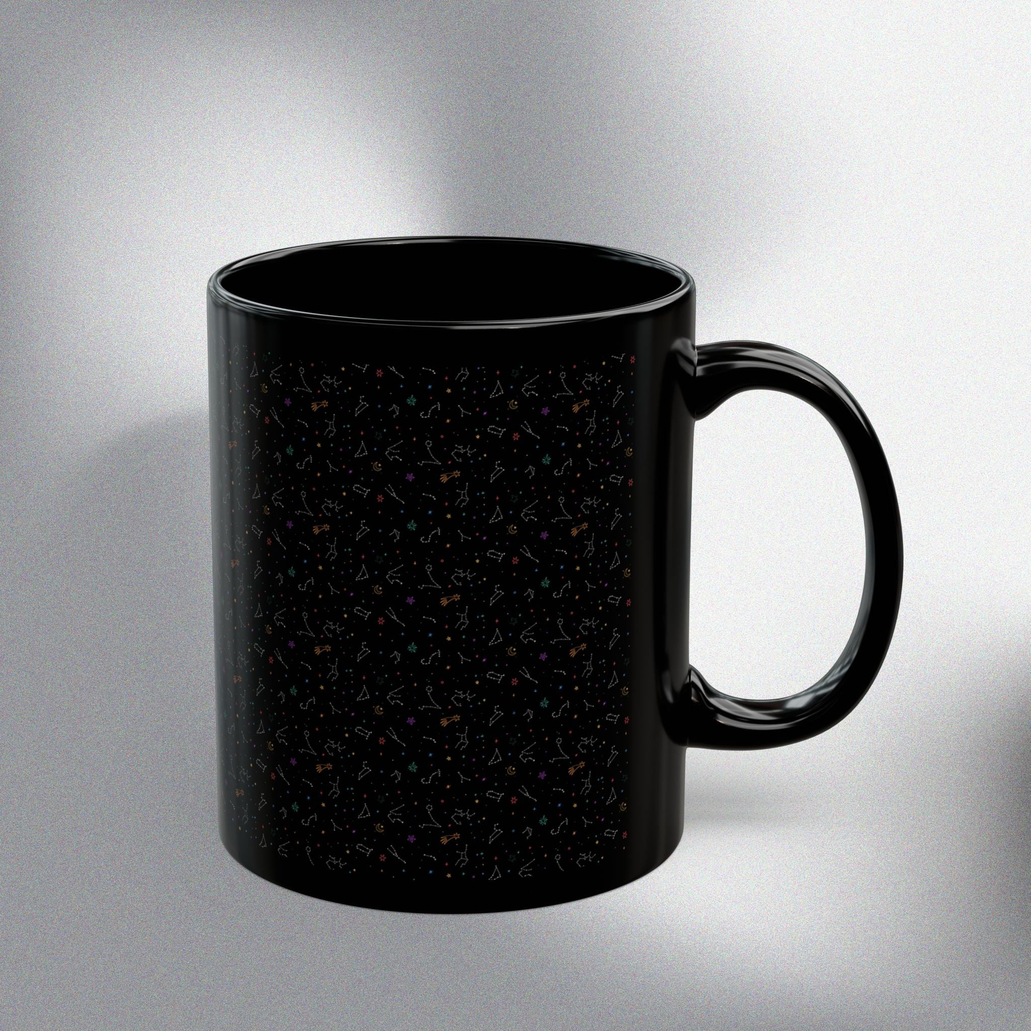 My Galaxy! Black Mug