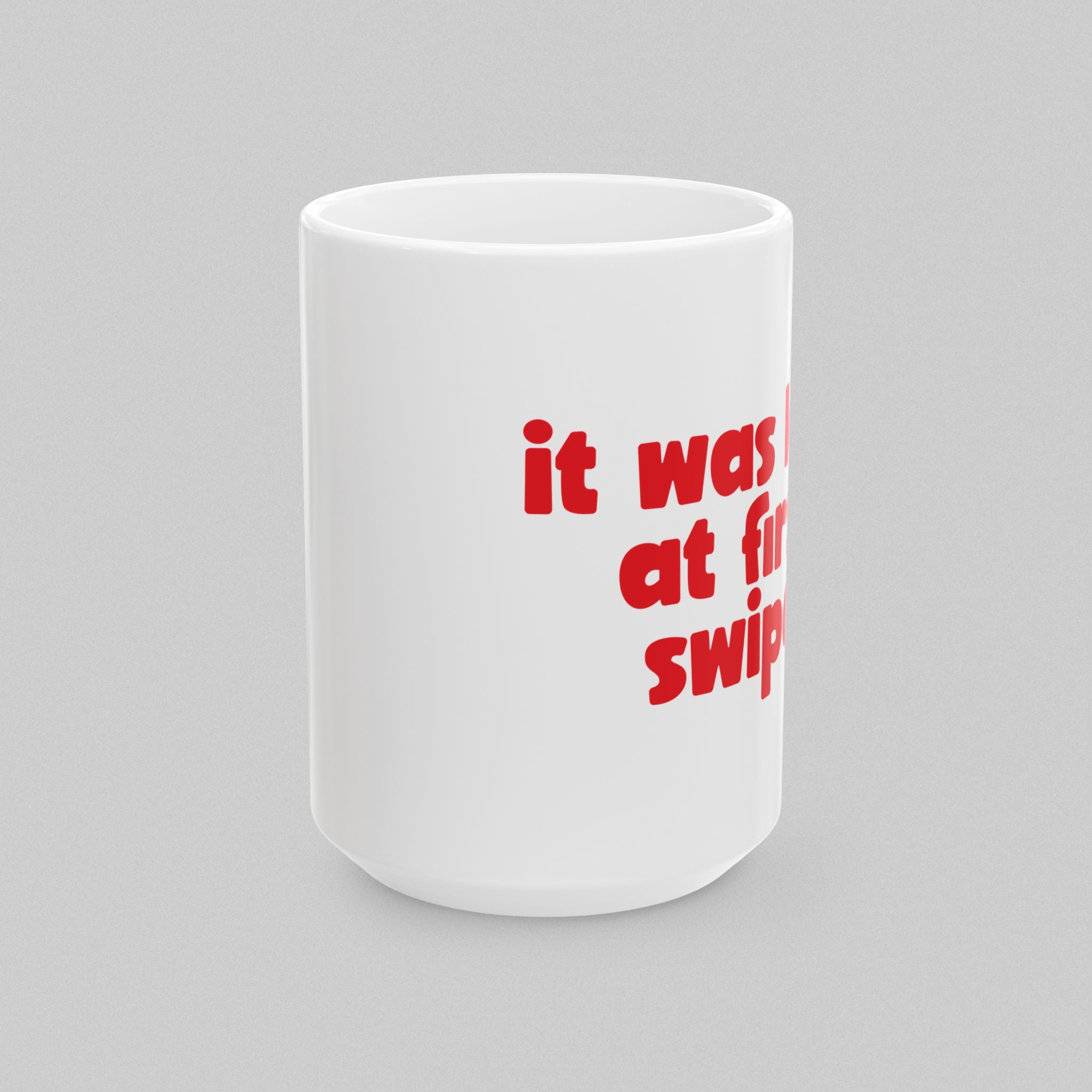 Love at First Swipe! Mug