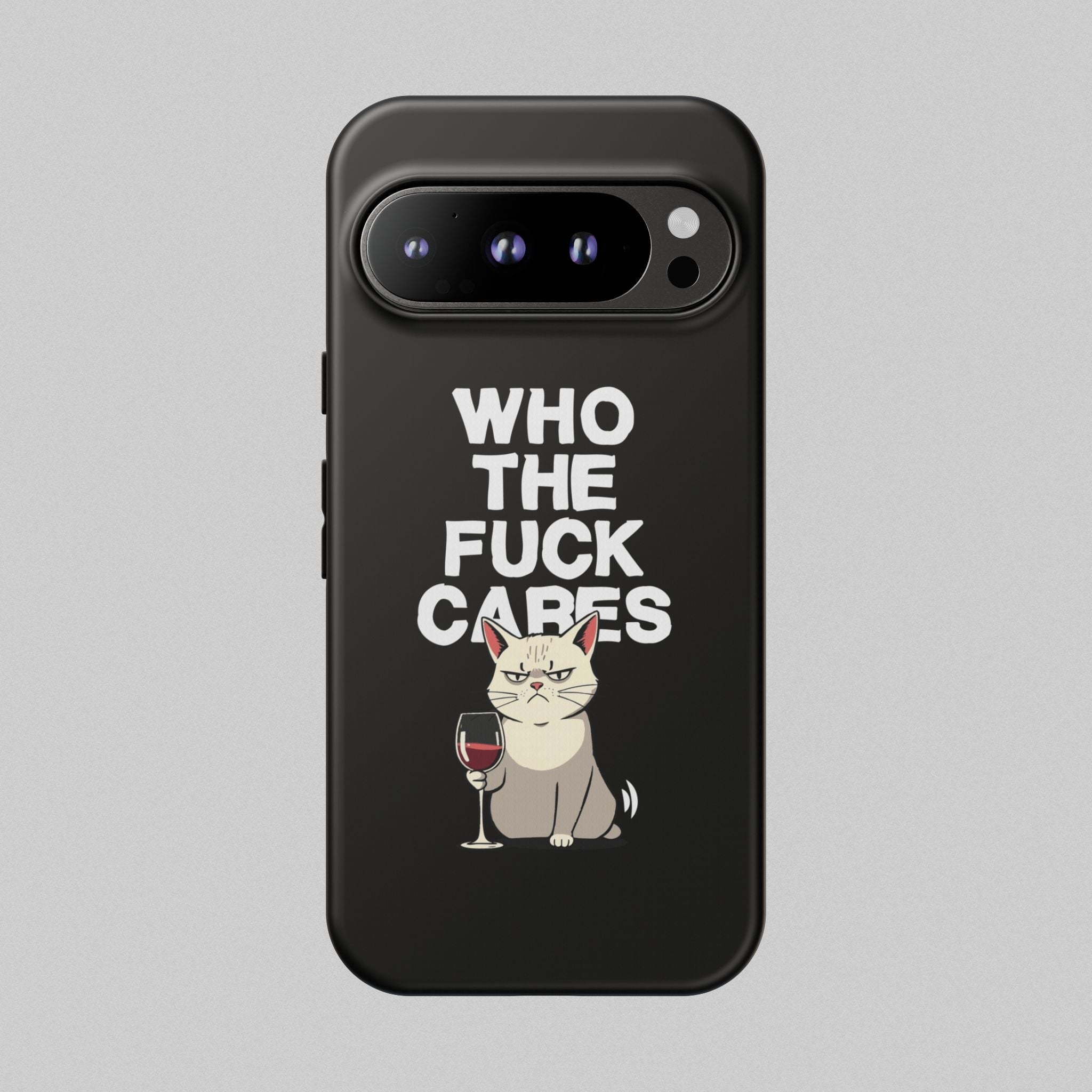 Who the Fuck Cares! Phone Case