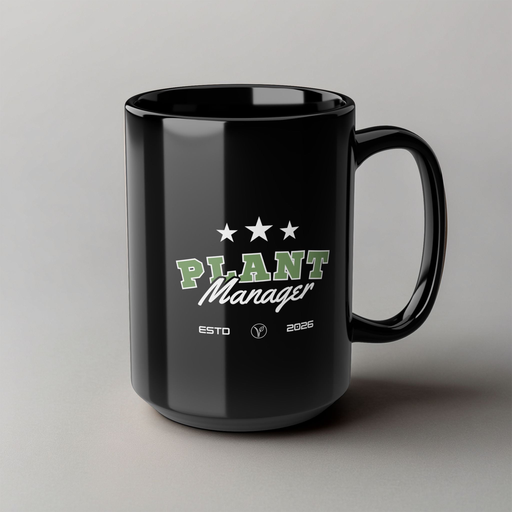 Plant Manager! Black Mug