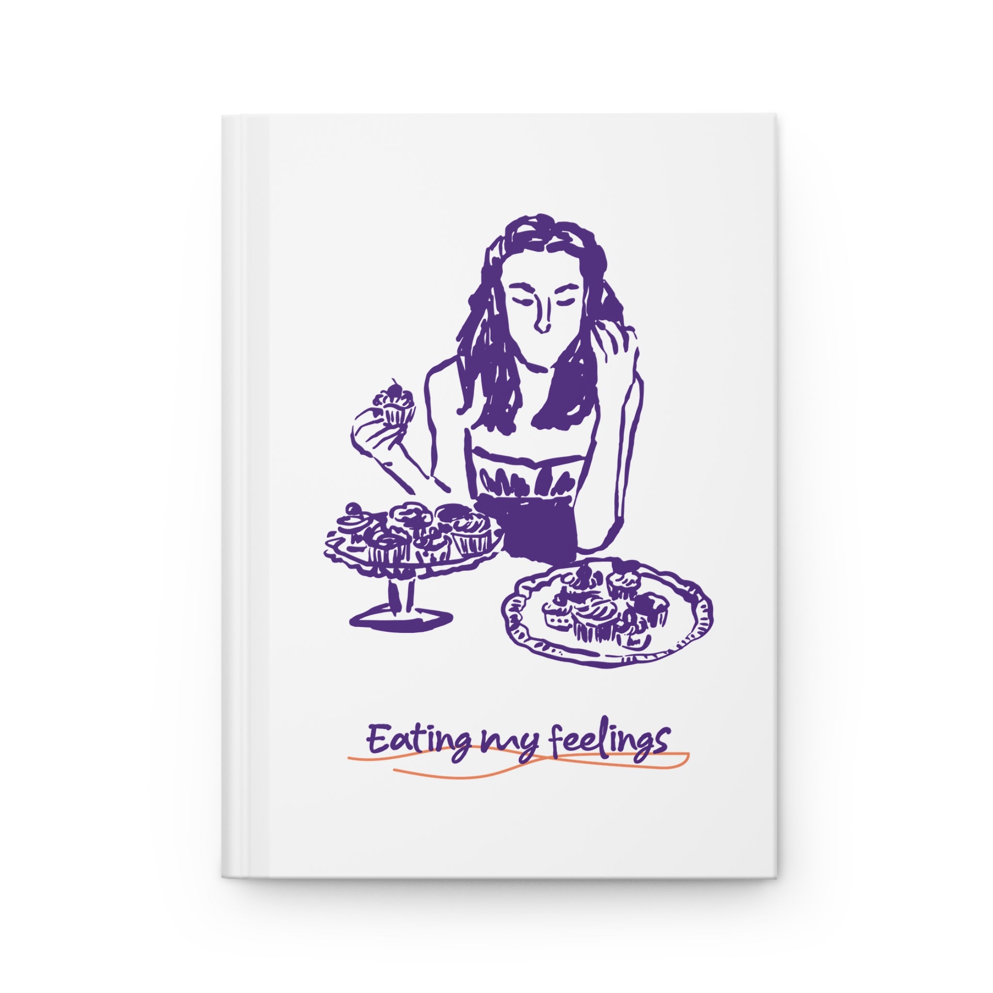 Eat your Feelings! Hardcover Journal