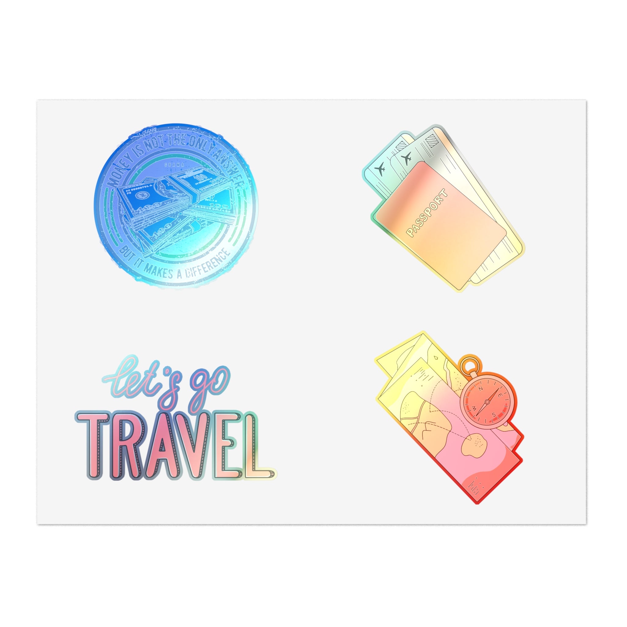 Travel Junkie! Sticker Bundle